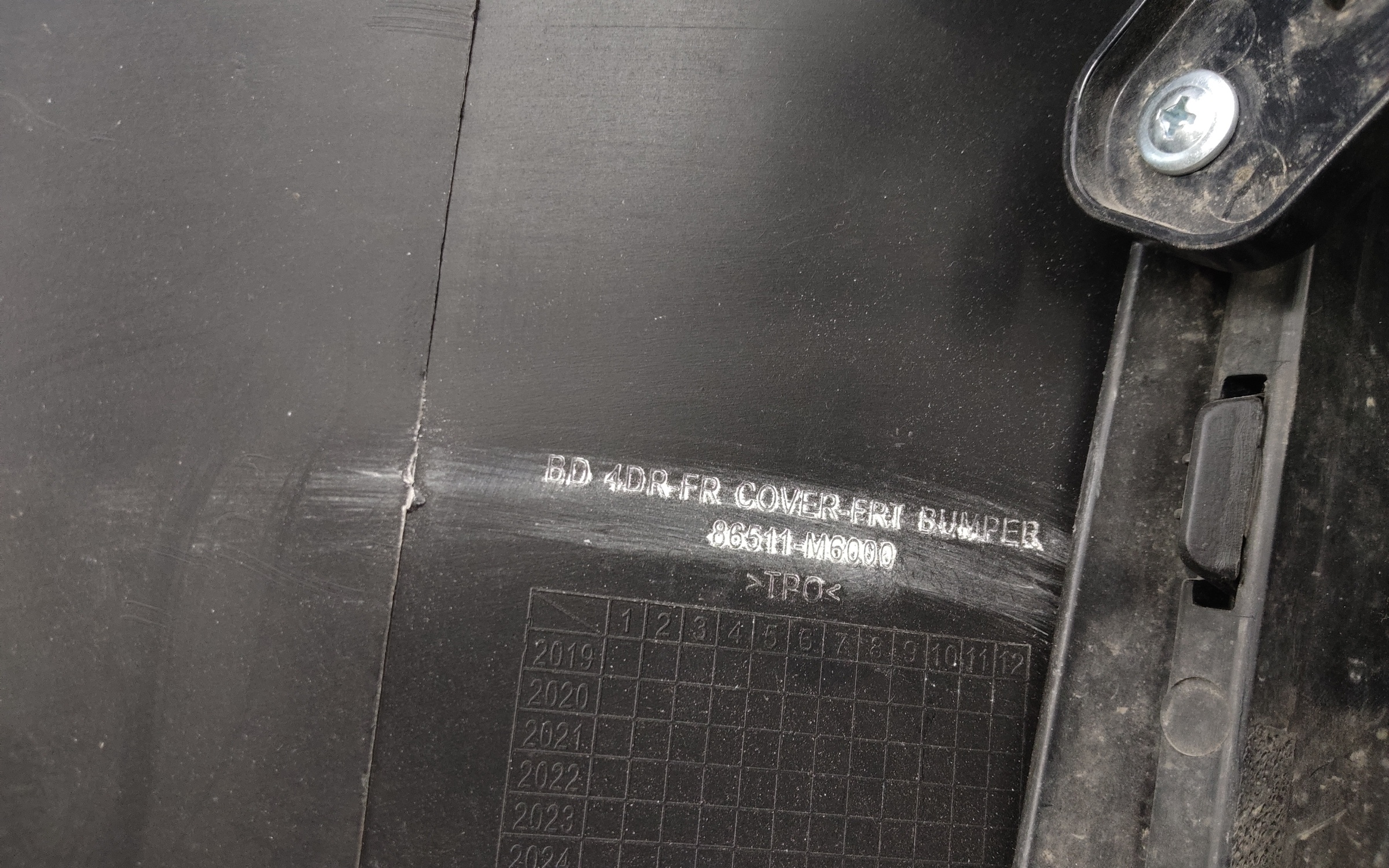 Бампер передний Kia Cerato 4 "OEM"