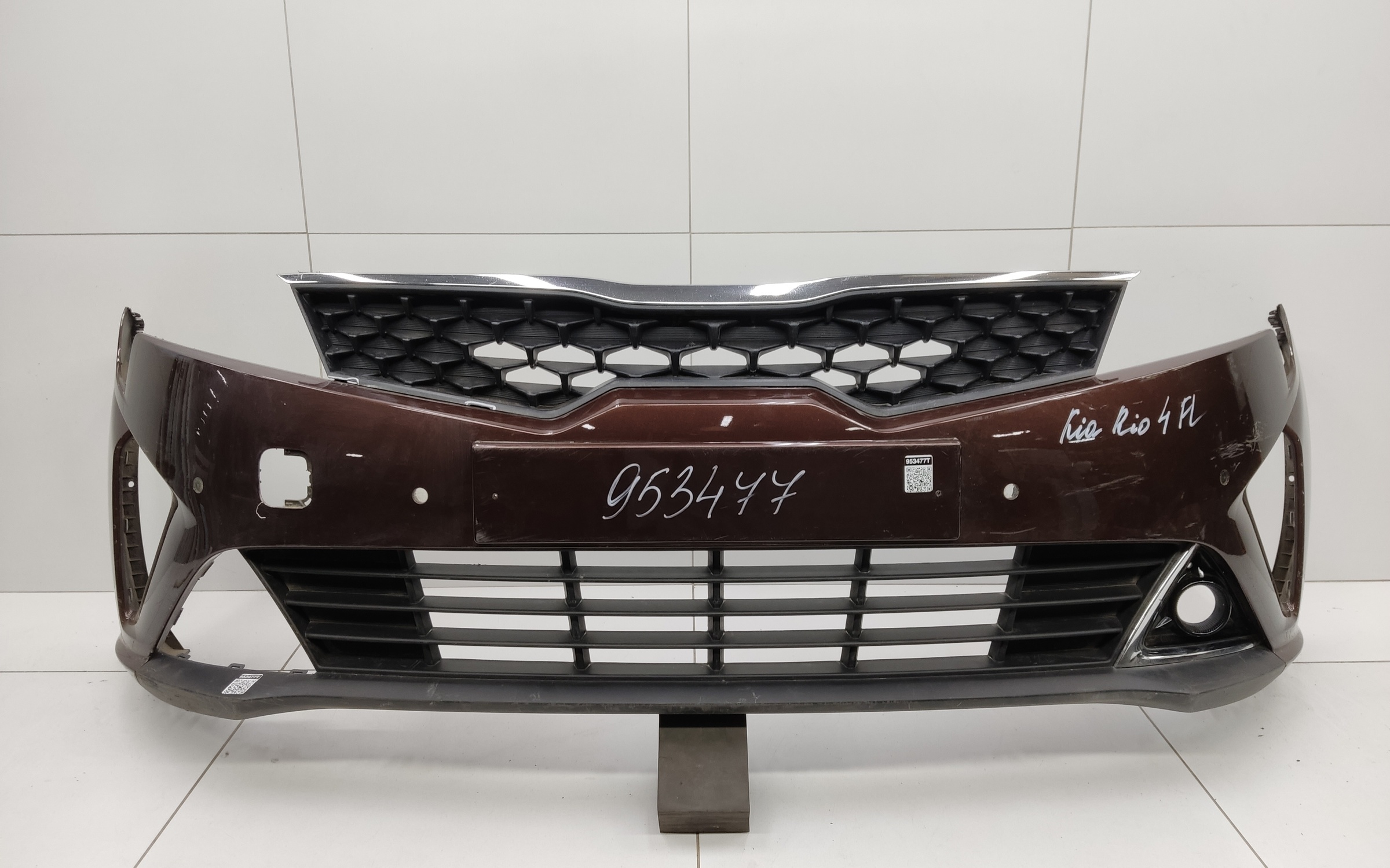 Бампер передний Kia Rio 4 Restail