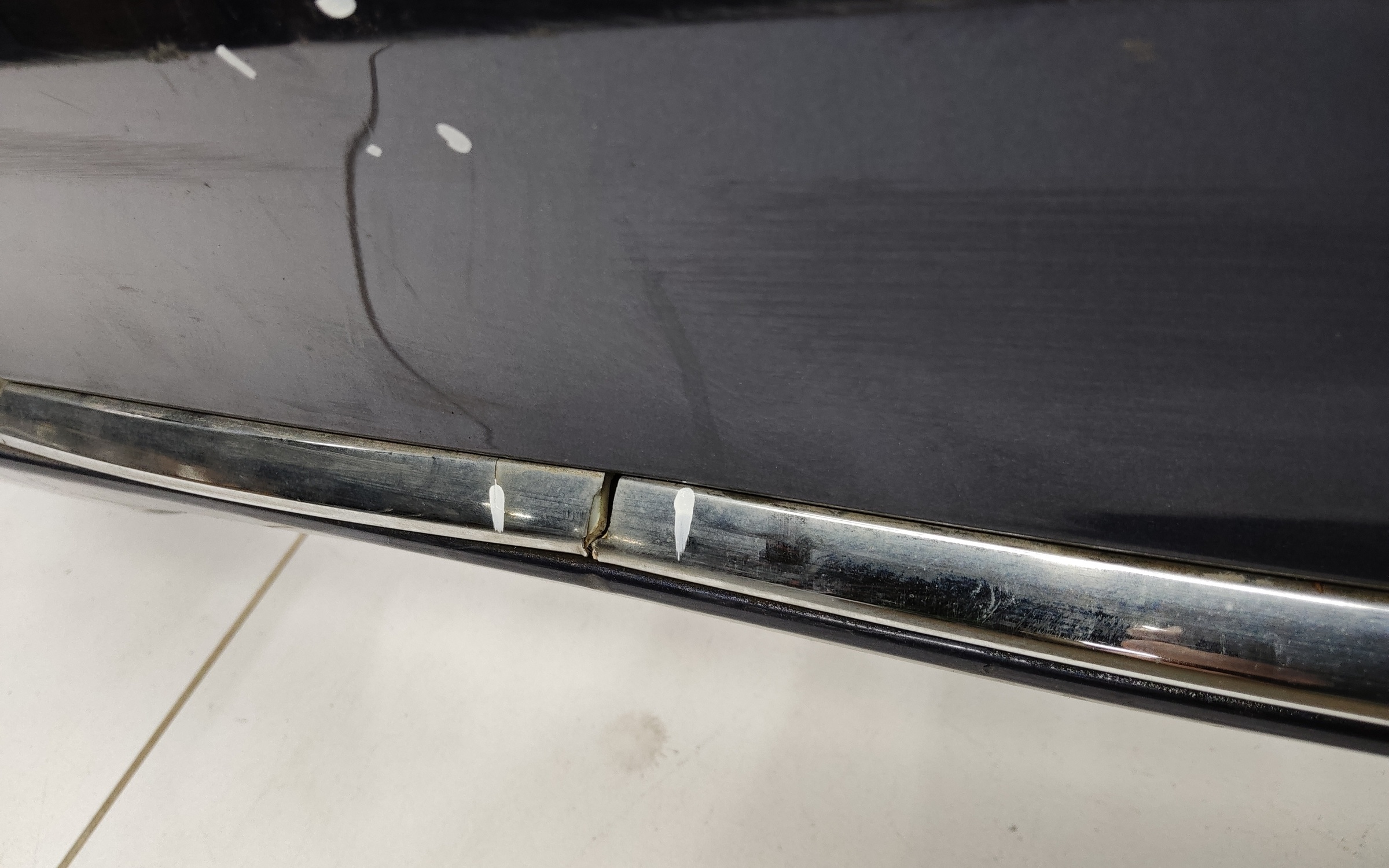 Бампер задний Volkswagen Polo 5 Sedan Restail