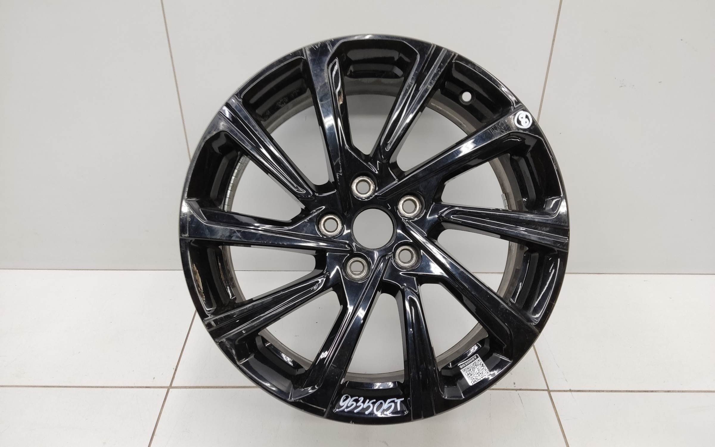 Диск колеса литой Geely Coolray R18 черный