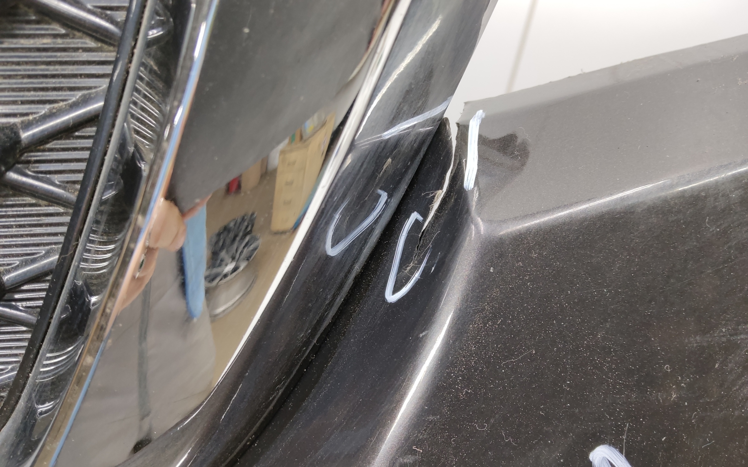 Бампер передний Kia Sorento 3 Restail