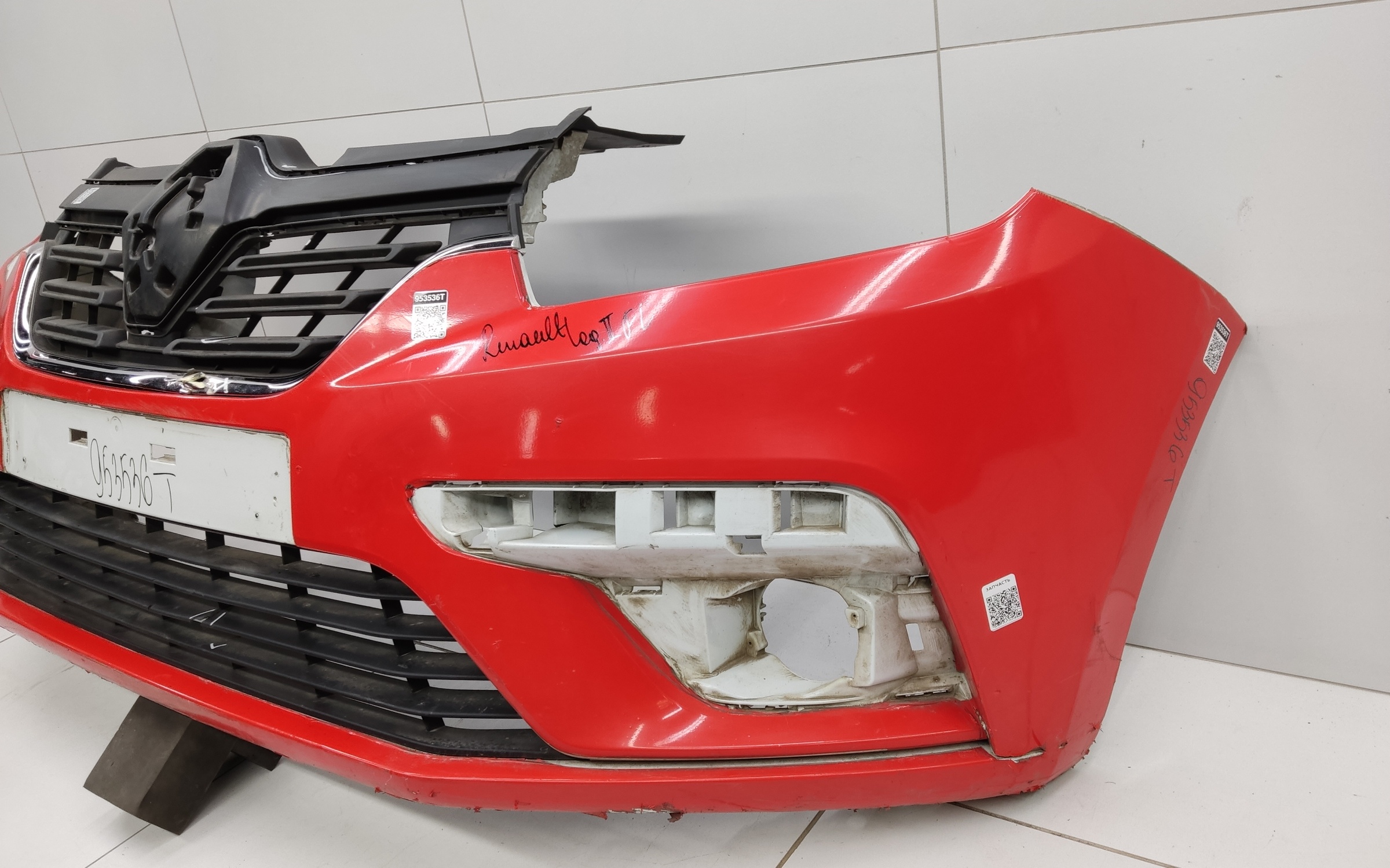Бампер передний Renault Logan 2 Restail