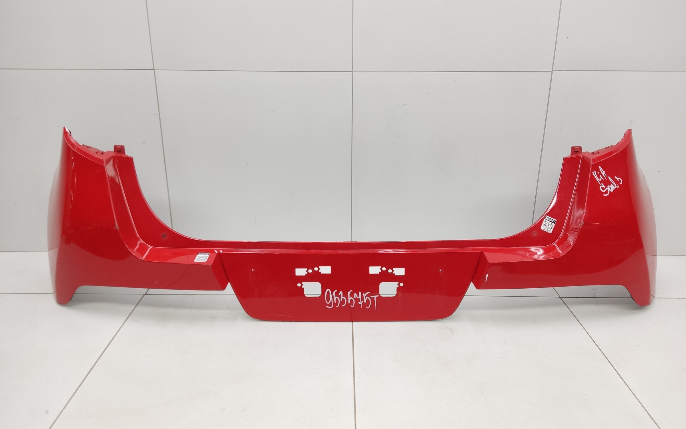 Бампер задний верхняя часть Kia Soul 3