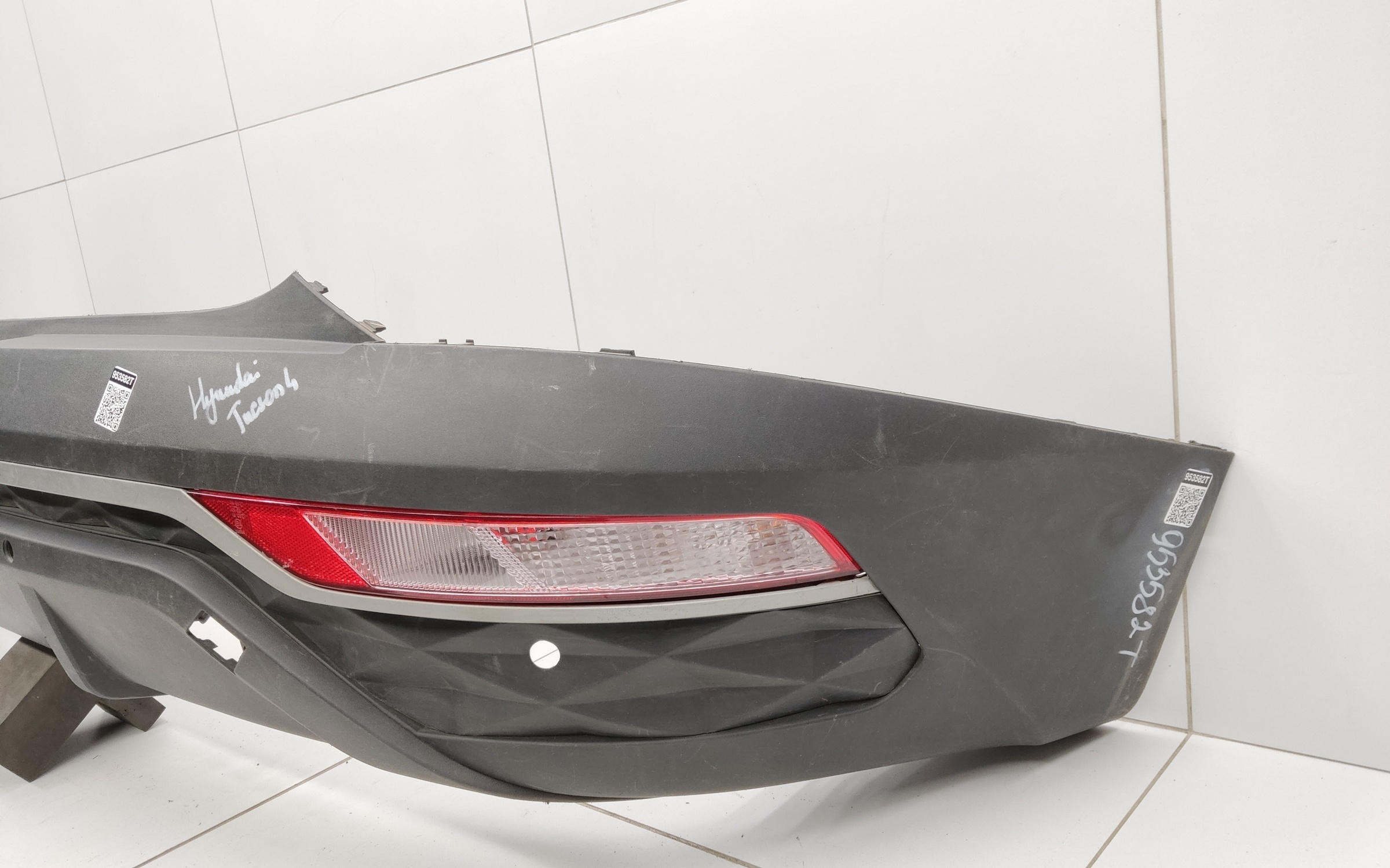 Юбка заднего бампера Hyundai Tucson 4