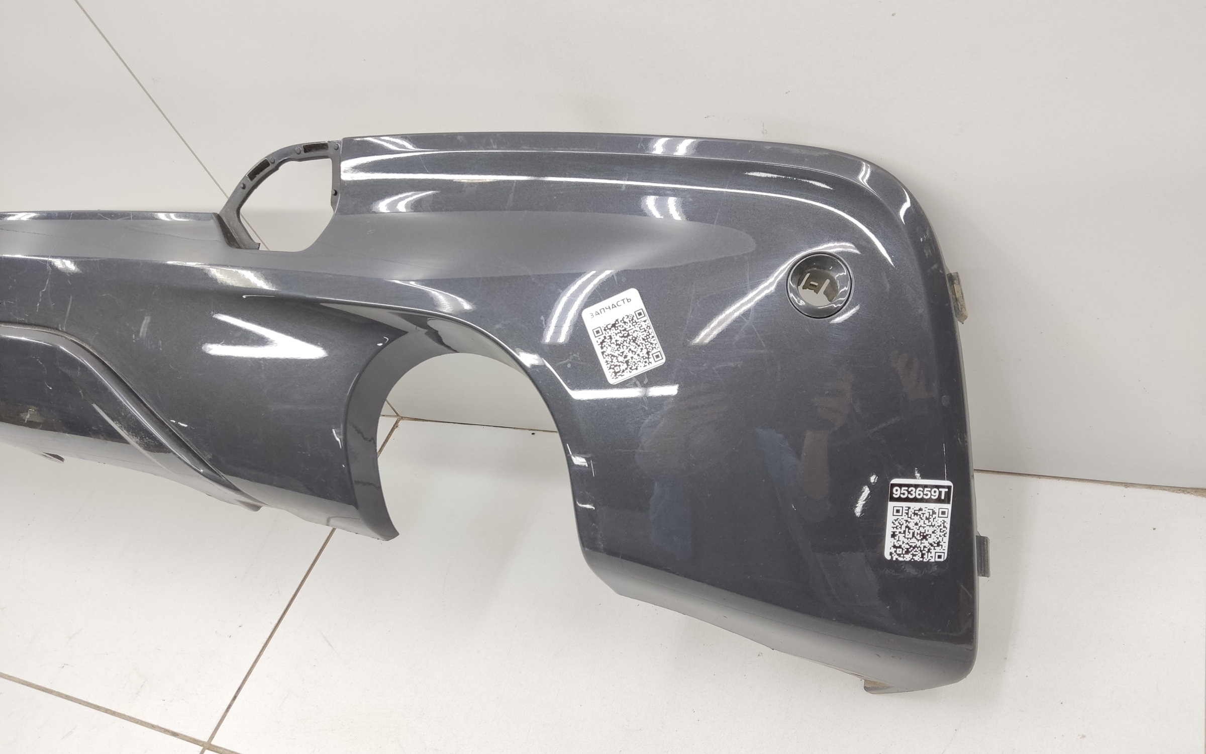 Юбка заднего бампера BMW X3 G01 M-paket