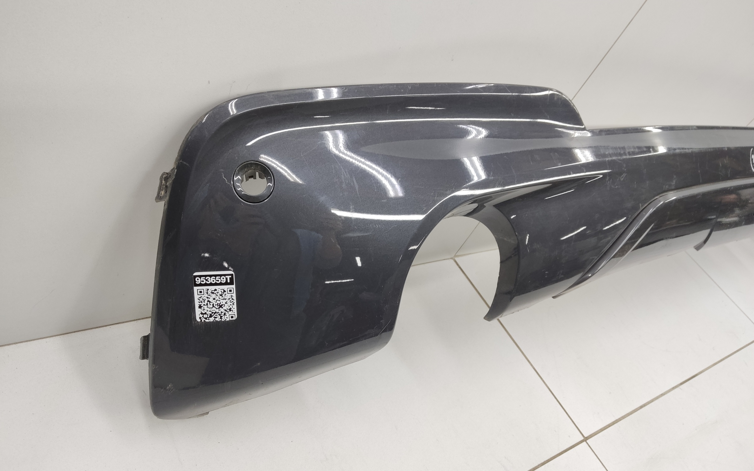 Юбка заднего бампера BMW X3 G01 M-paket