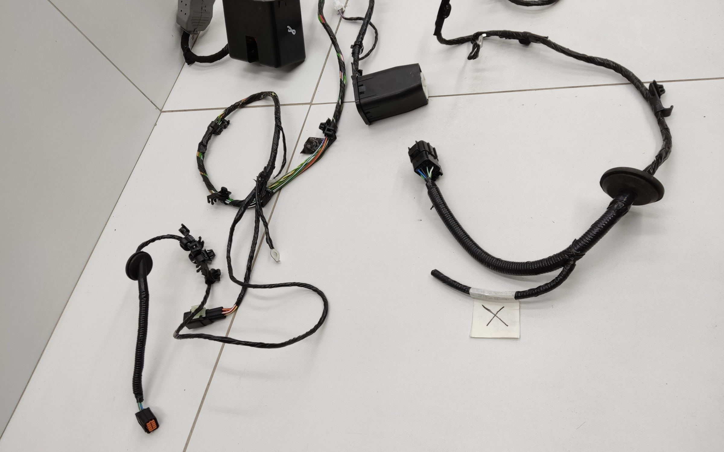 Проводка салона Москвич 3