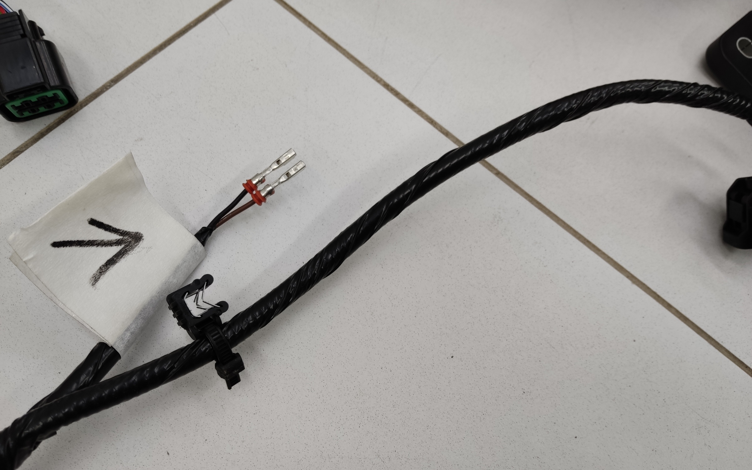 Проводка моторного отсека Москвич 3