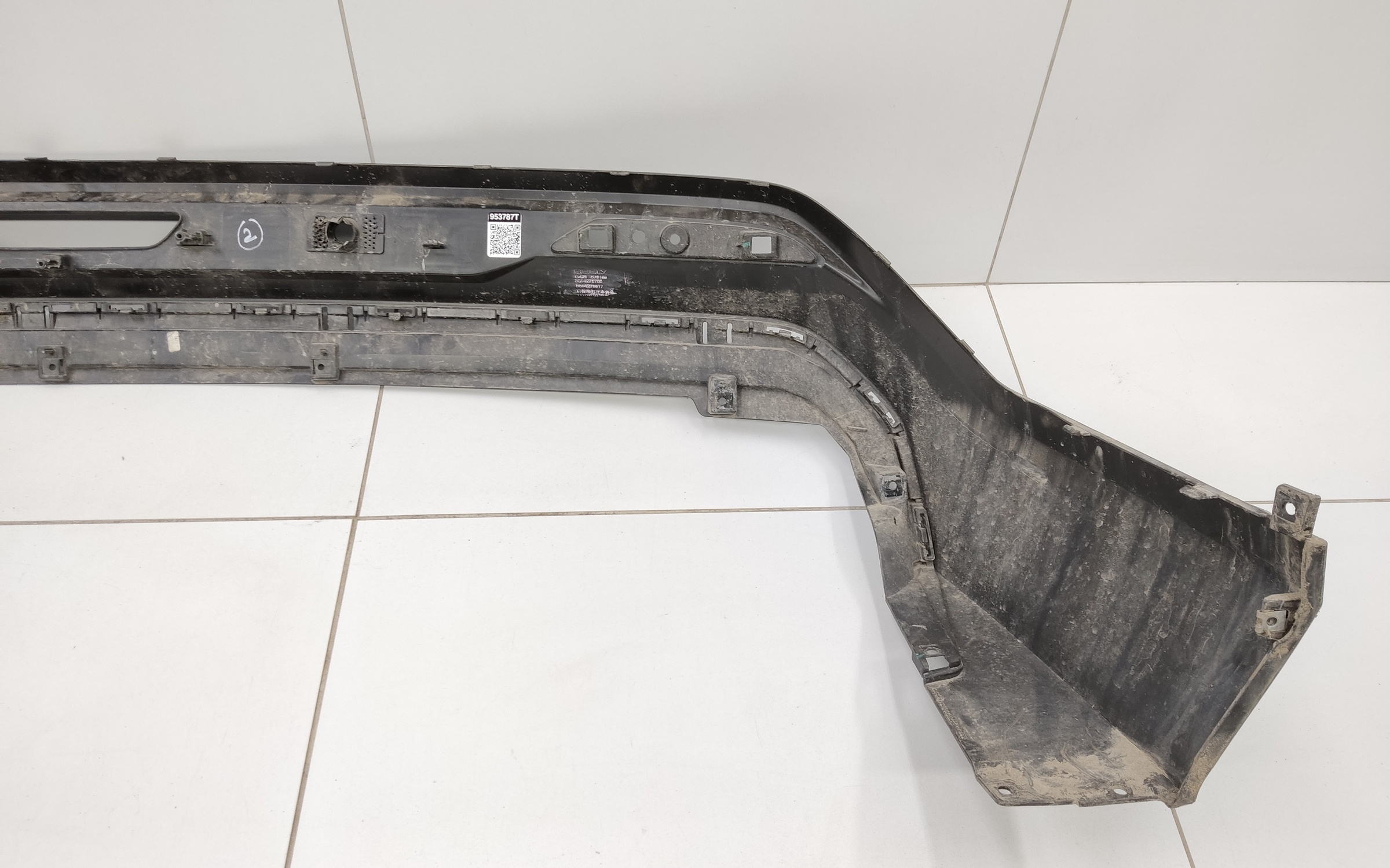 Накладка заднего бампера Geely Cityray