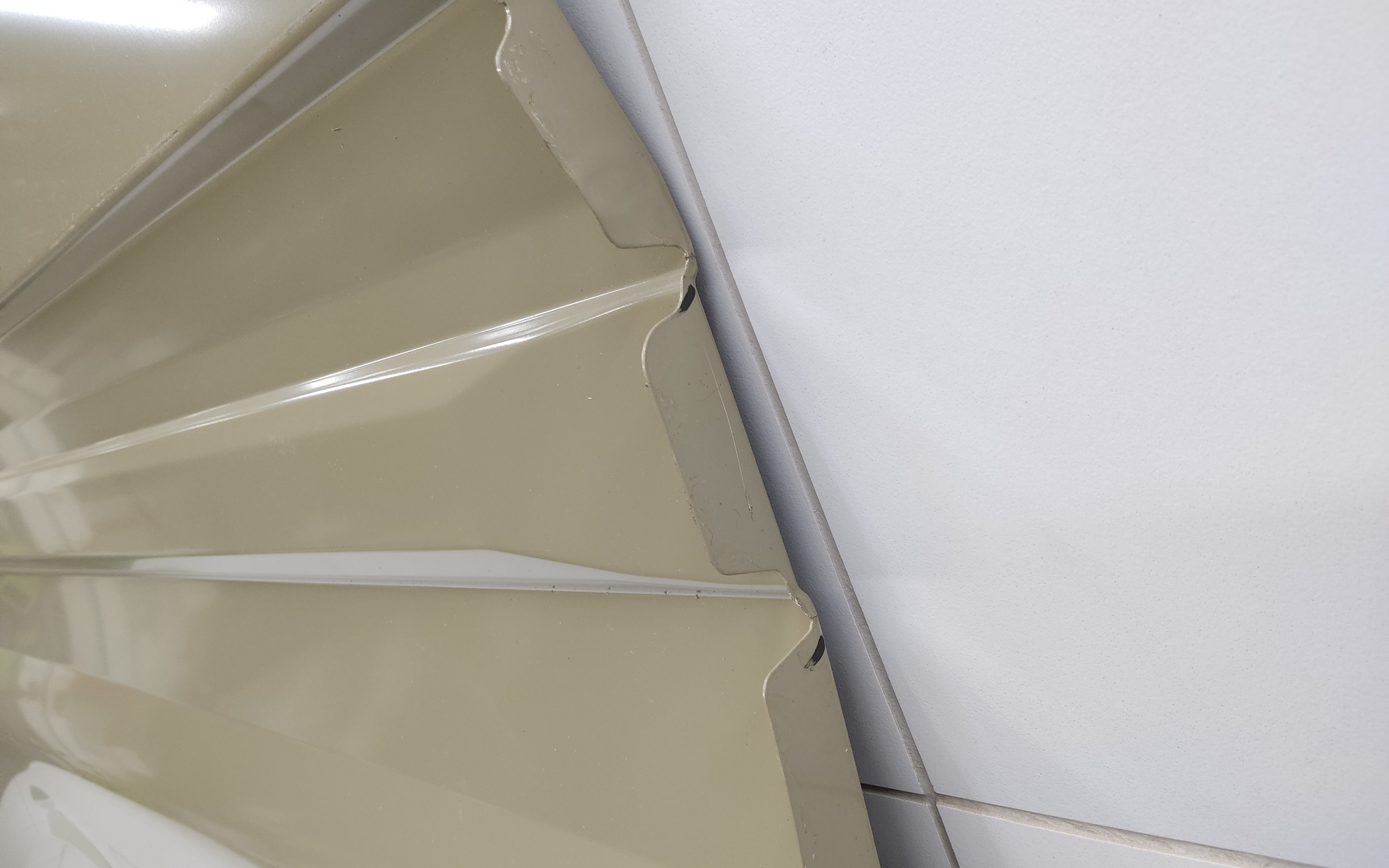 Панель кузова боковая левая глухая задняя часть Ford Transit 7