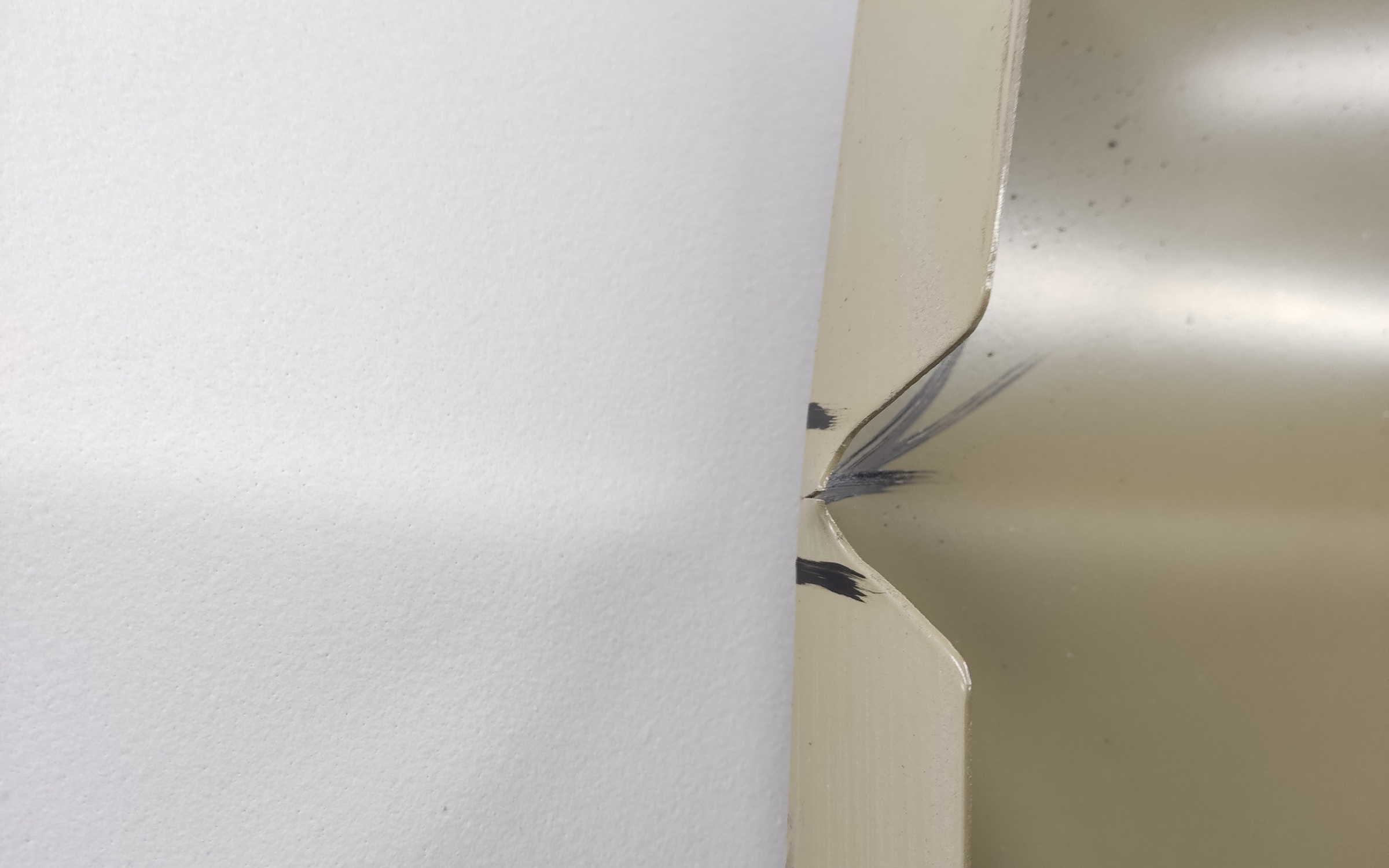 Панель кузова боковая левая глухая задняя часть Ford Transit 7