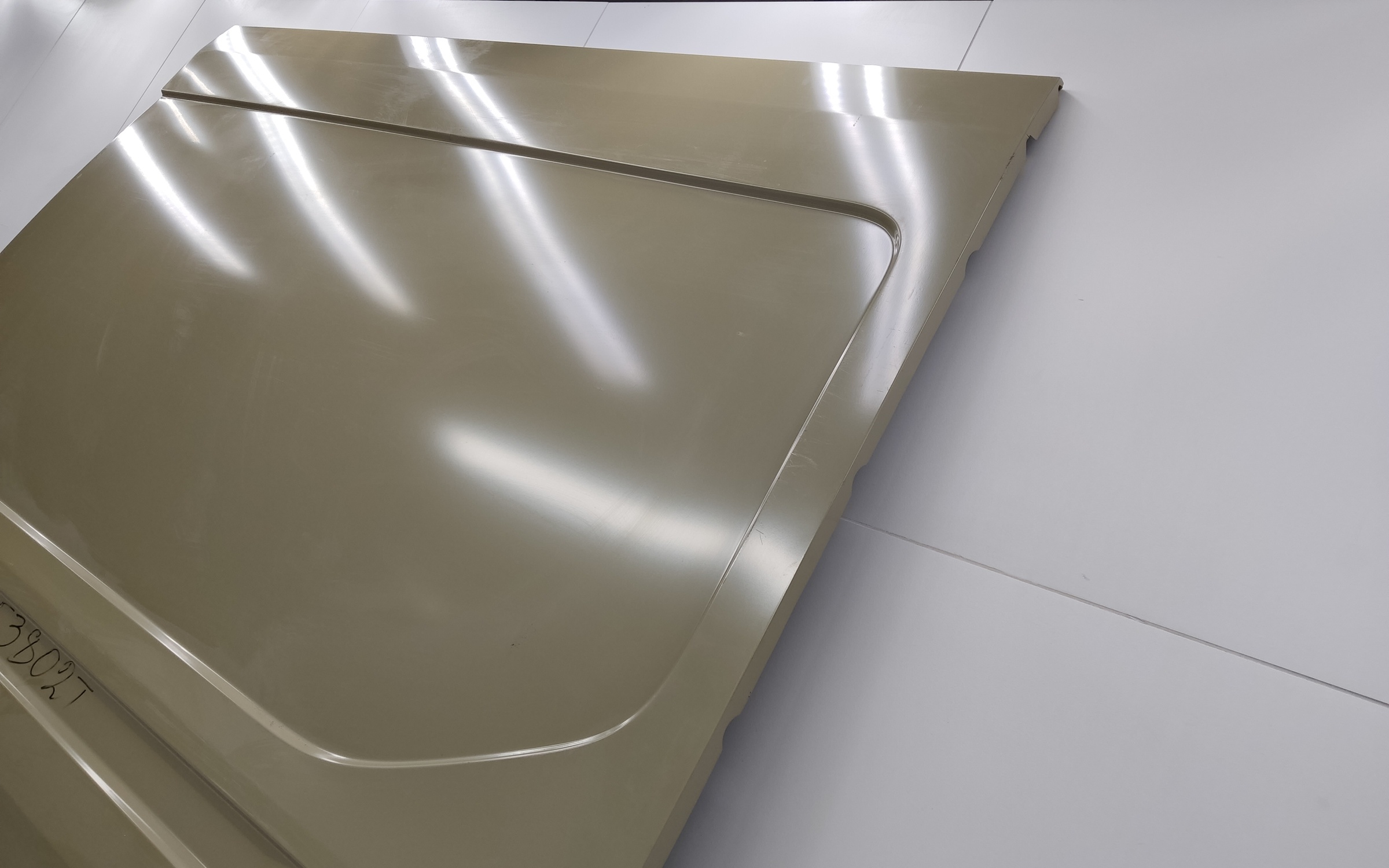 Панель кузова боковая левая глухая задняя часть Ford Transit 7