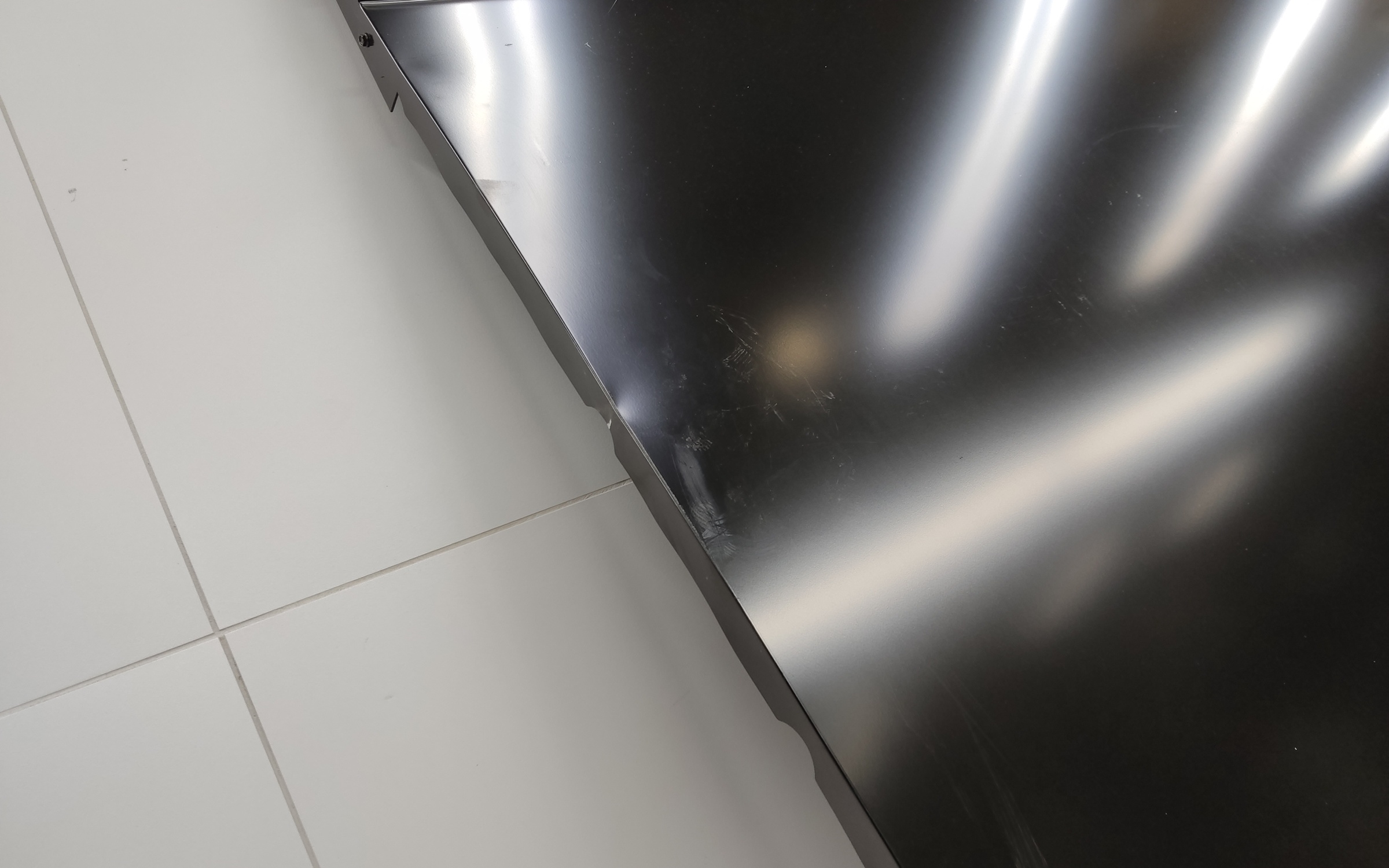 Панель кузова боковая левая глухая задняя часть Ford Transit 7