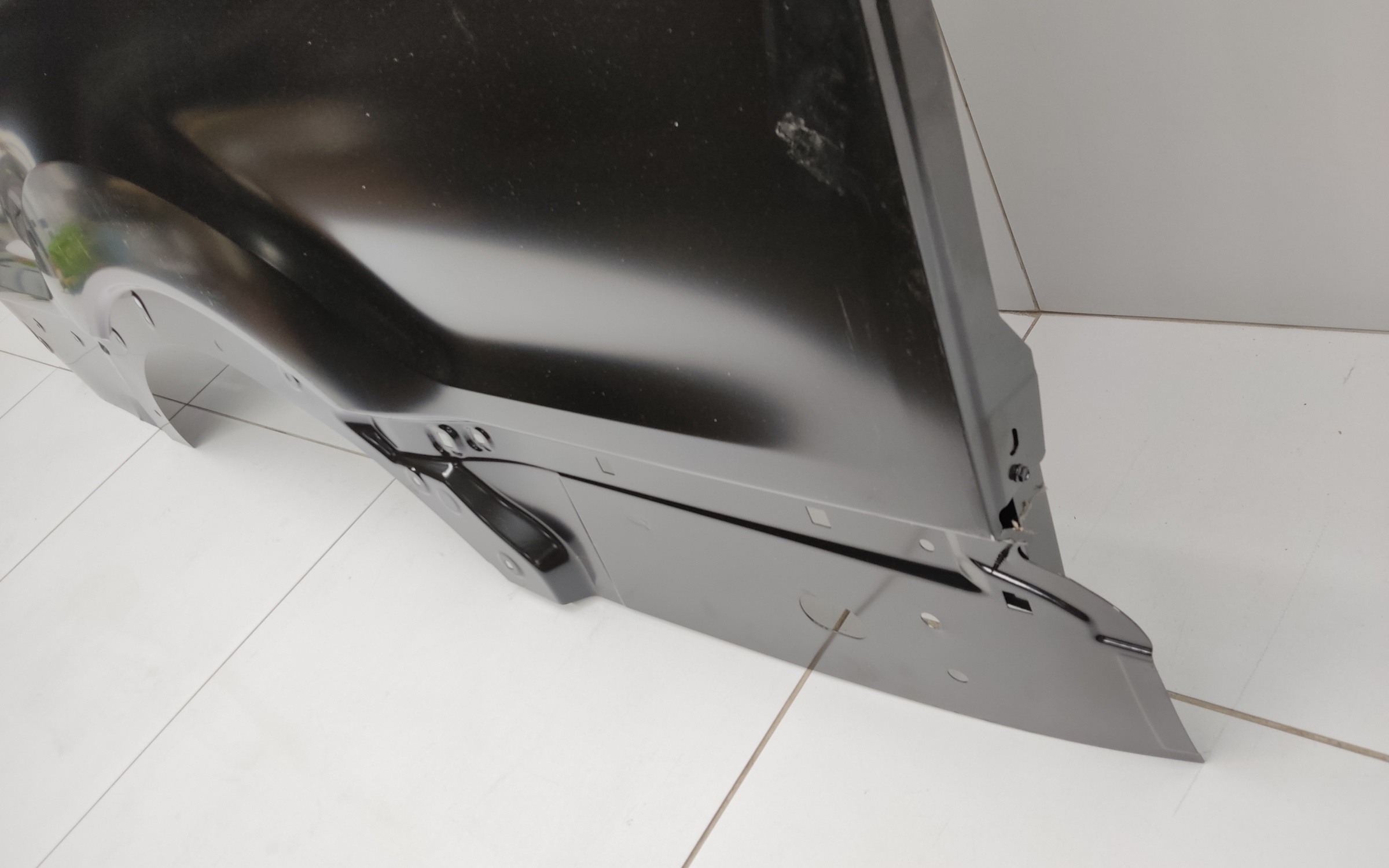 Панель кузова боковая левая глухая задняя часть Ford Transit 7