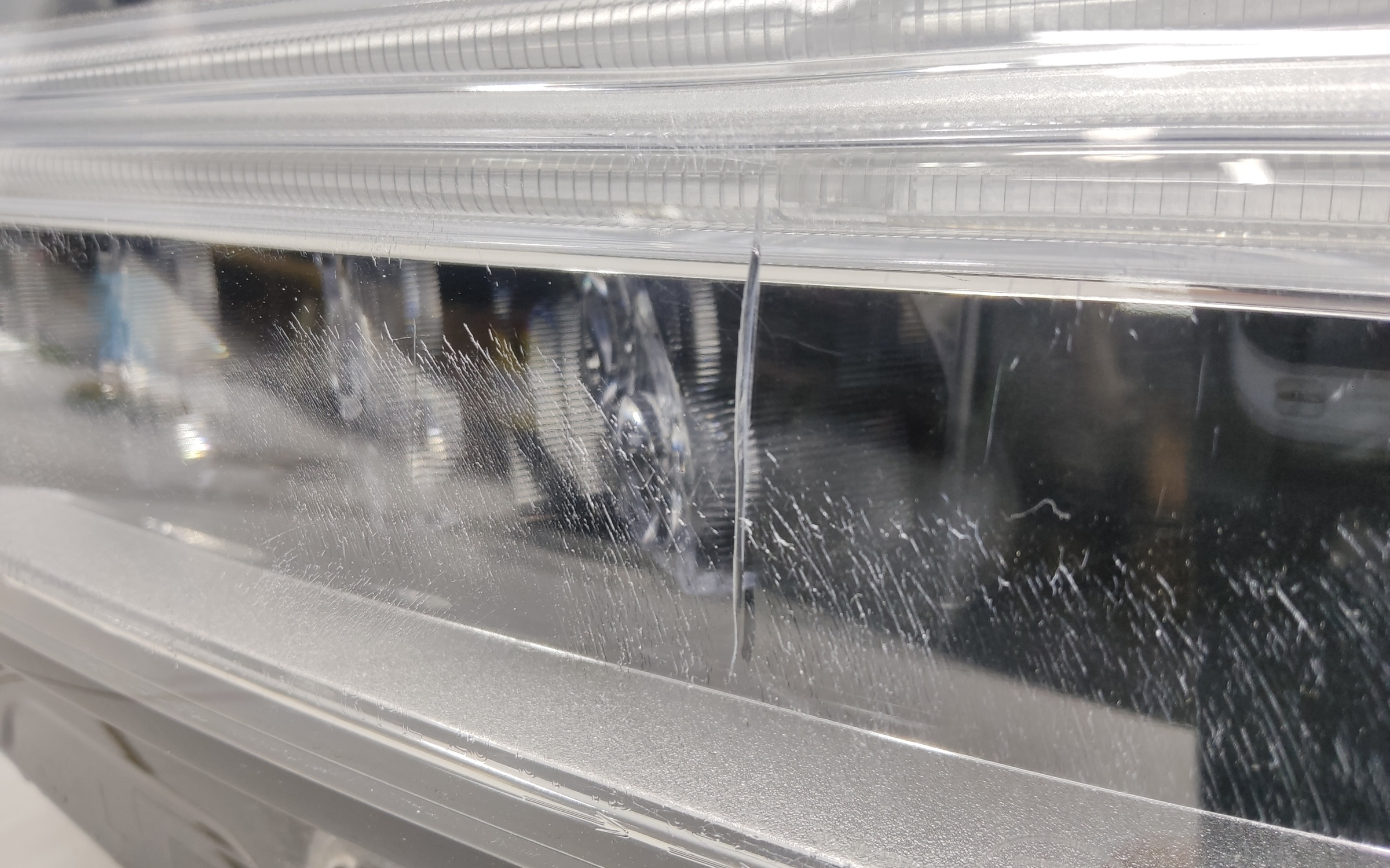 Фара передняя левая Volvo XC90 2 LED ДХО