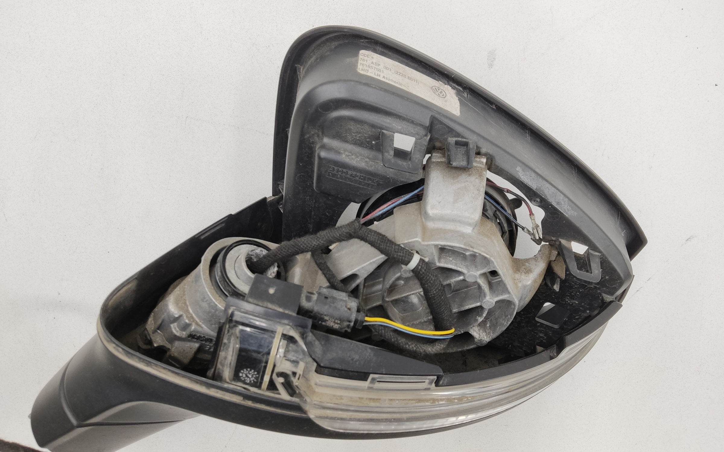 Зеркало левое Volkswagen Touareg 3 8 контактов