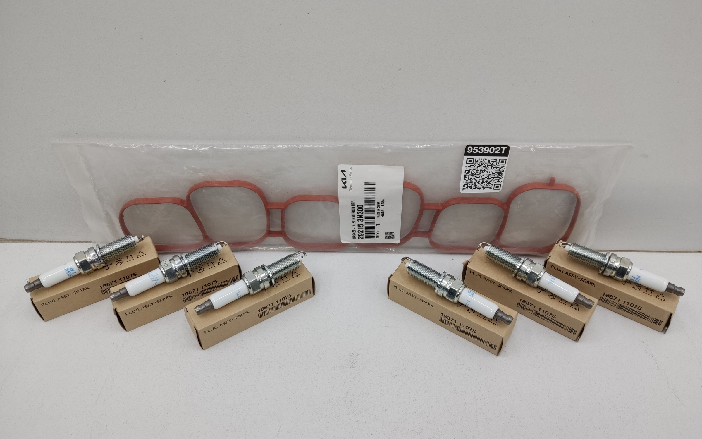 Комплект свечей зажигания Kia Sorento 4