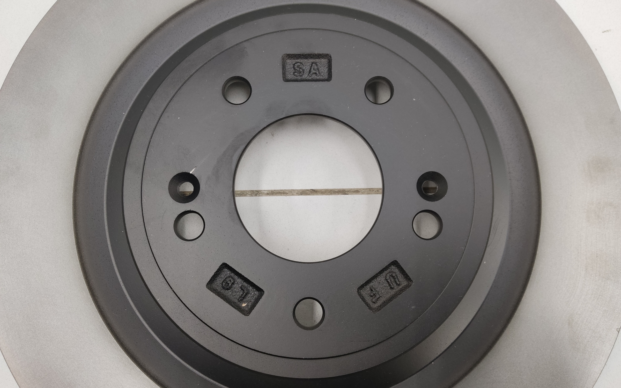 Диск тормозной задний Kia Sorento 4 17 дюймов