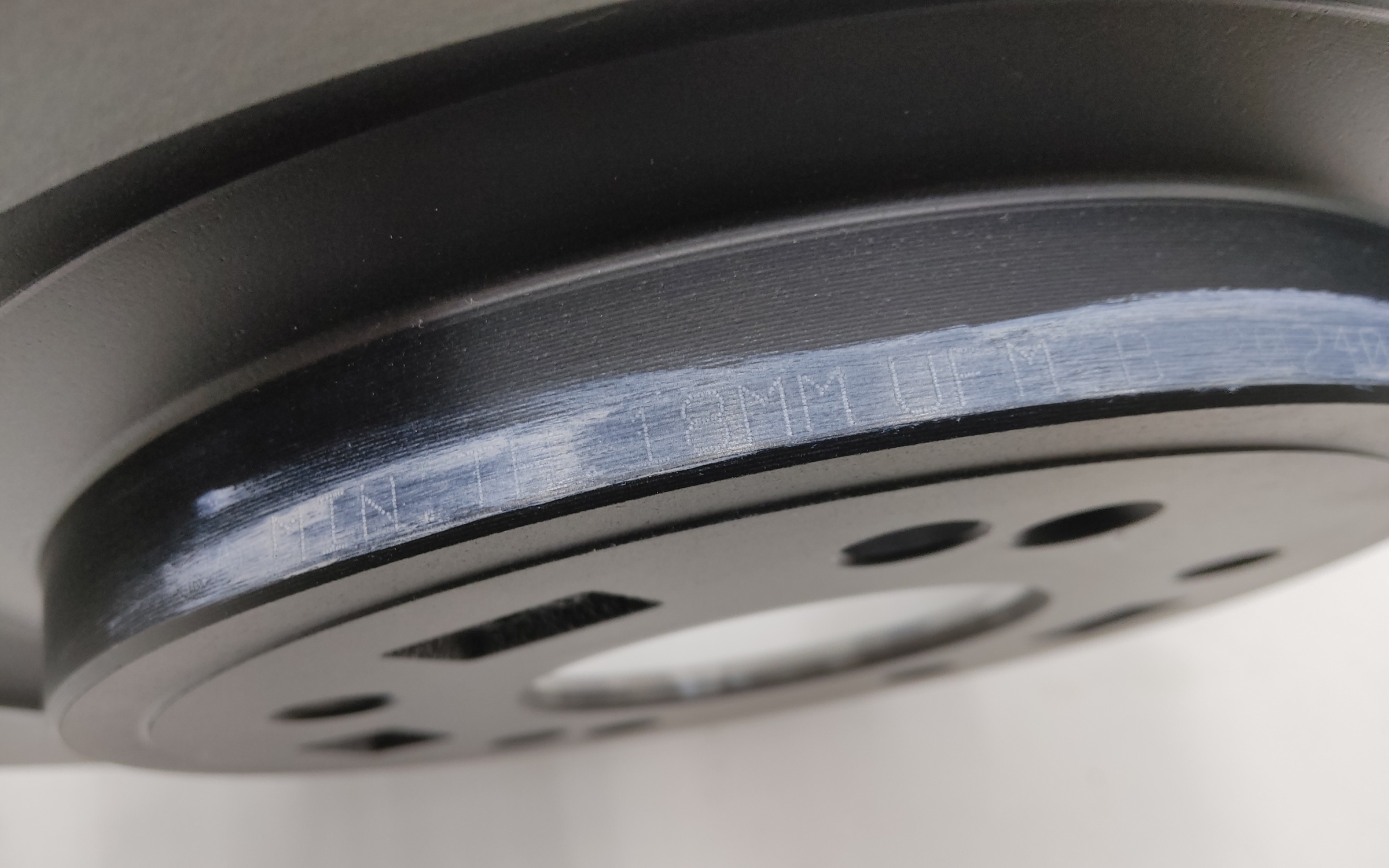 Диск тормозной задний Kia Sorento 4 17 дюймов