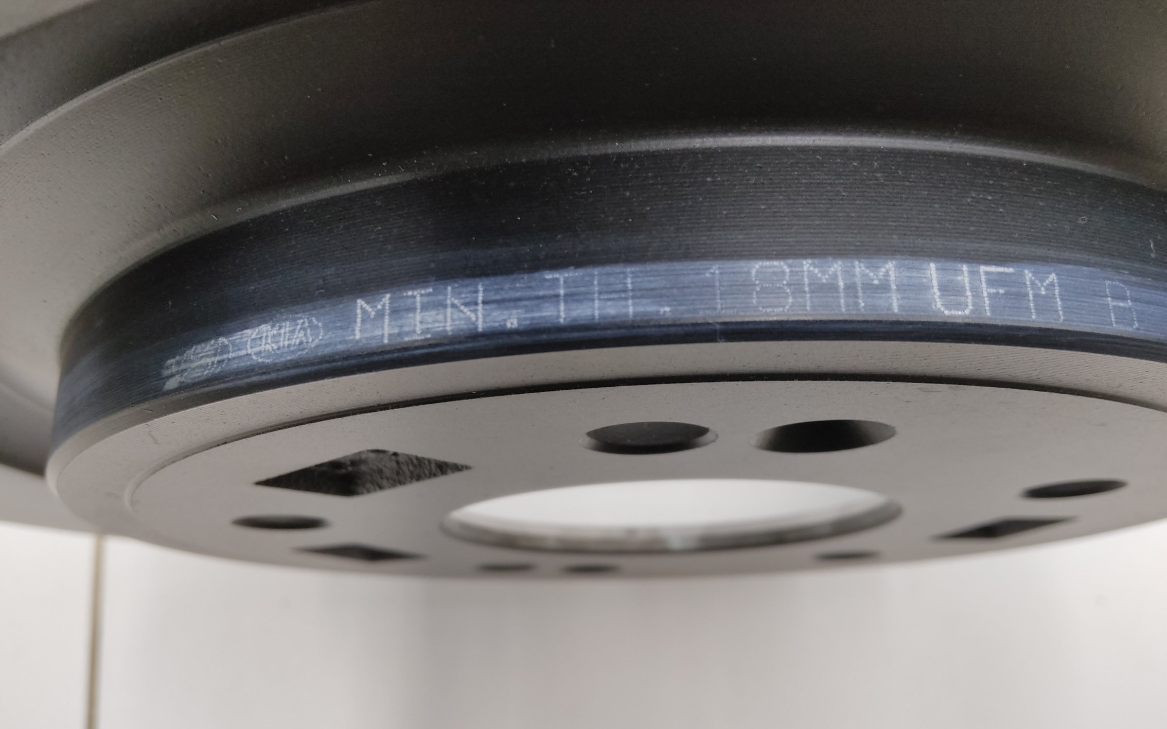 Диск тормозной задний Kia Sorento 4 17 дюймов