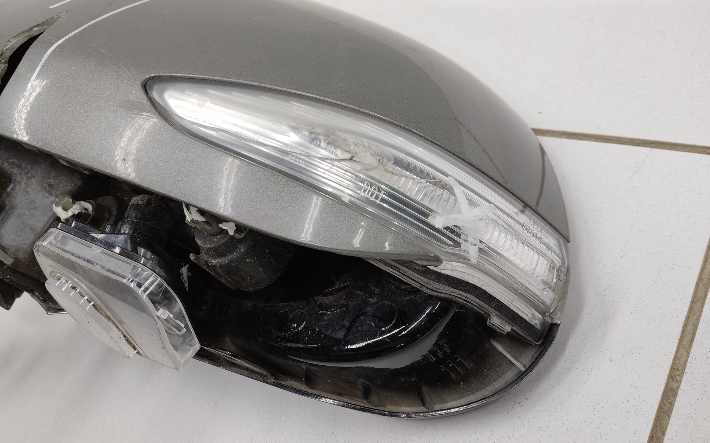 Зеркало левое Hyundai Santa Fe 4 10 контактов