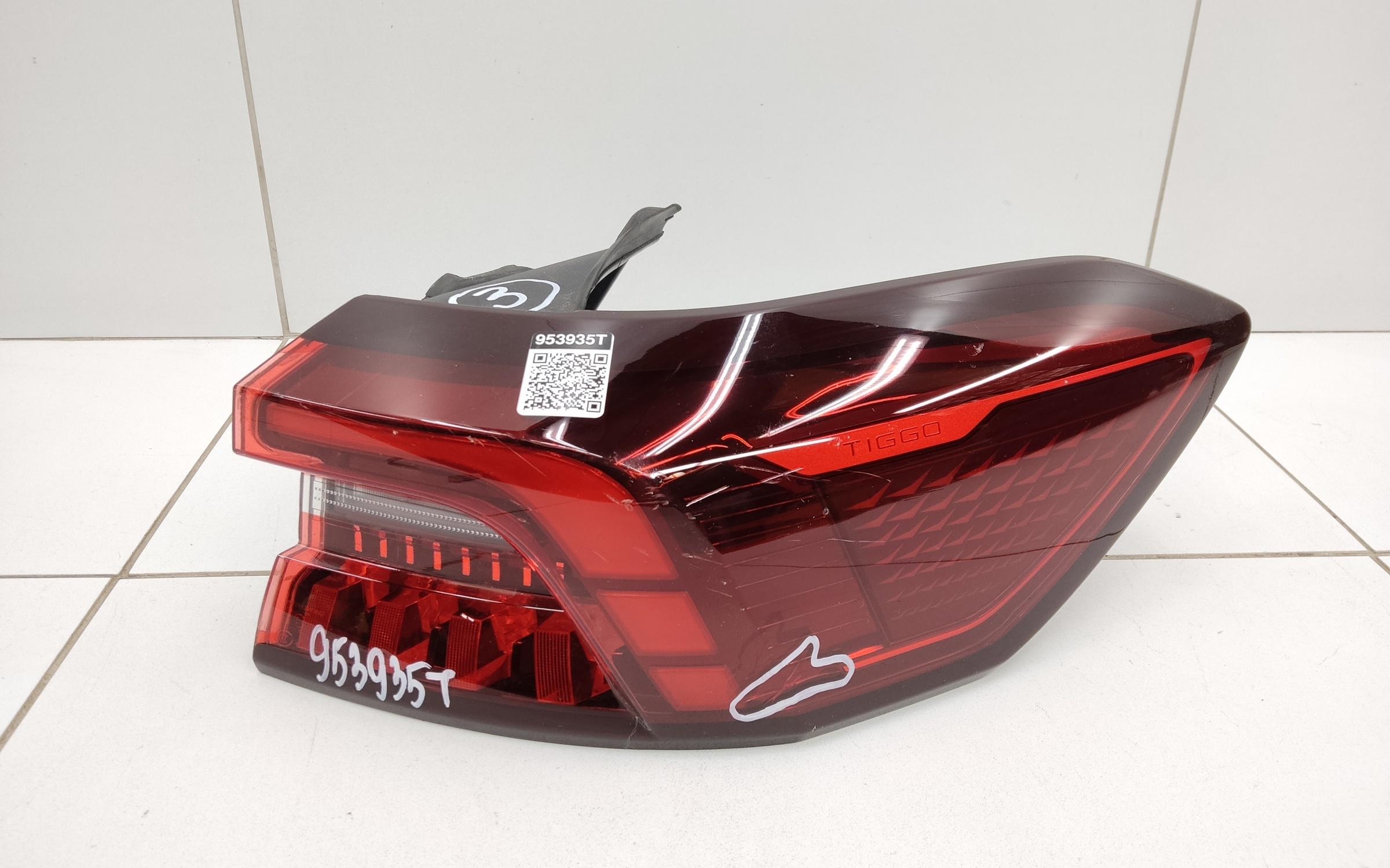 Фонарь задний правый наружный Chery Tiggo 8 Pro Max Restail LED