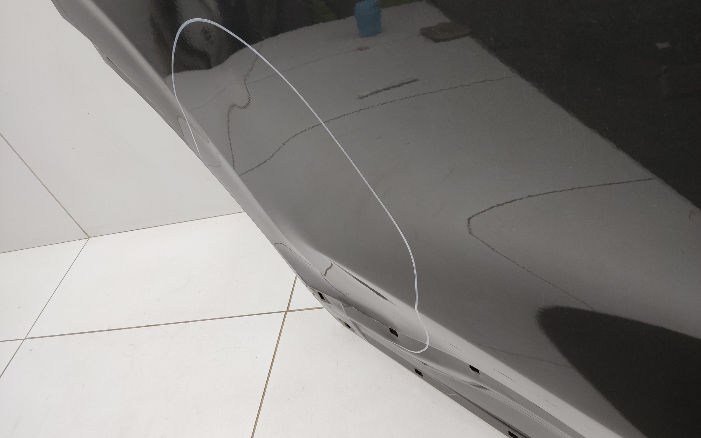 Дверь задняя правая Hyundai Santa Fe 4