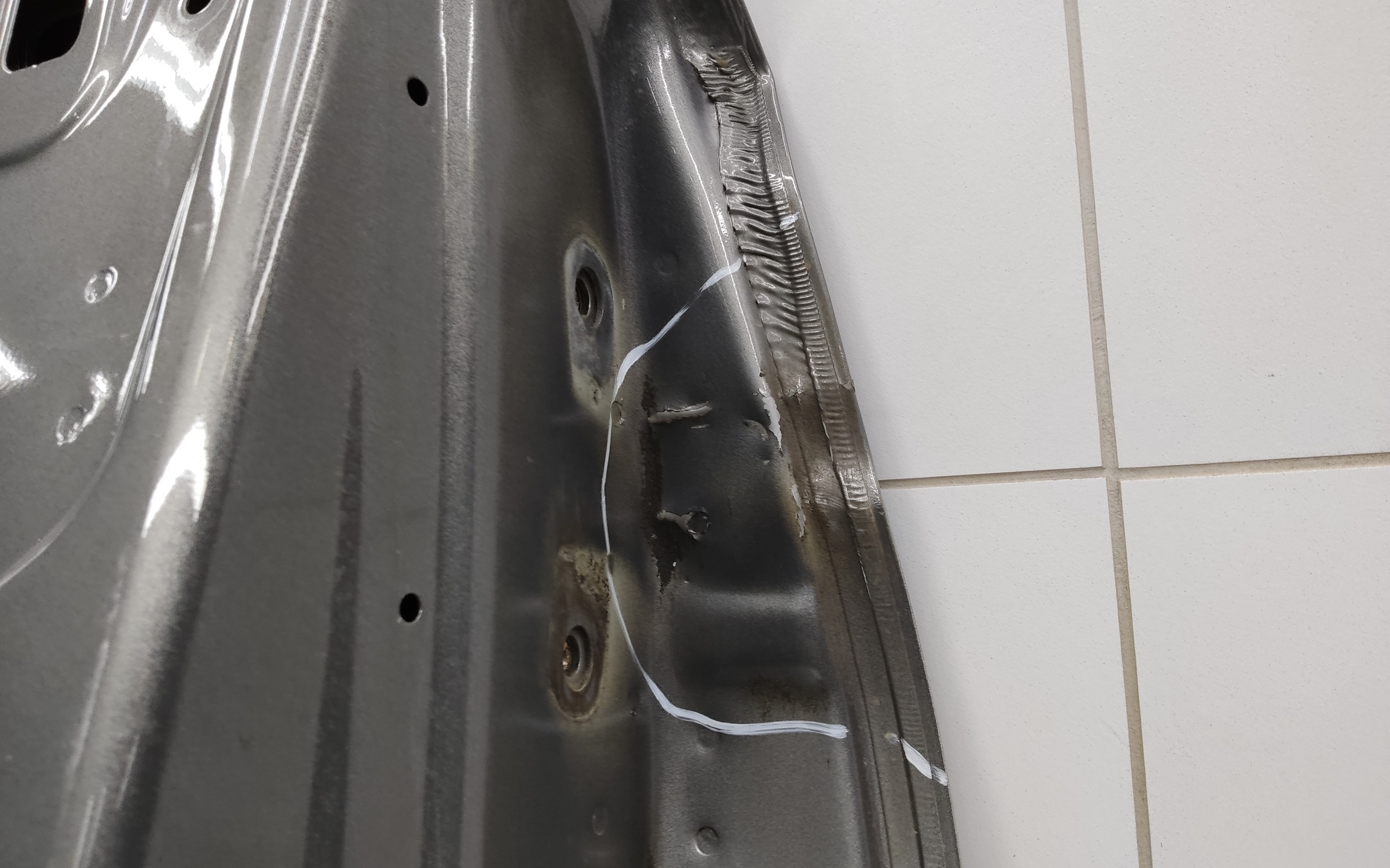 Дверь передняя левая Hyundai Santa Fe 4