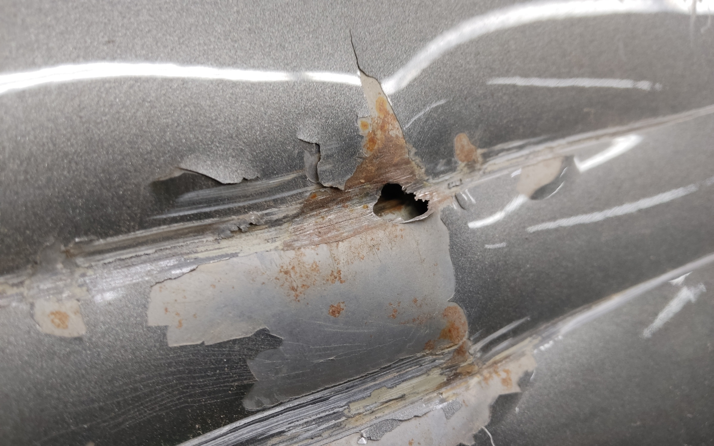 Дверь передняя левая Hyundai Santa Fe 4