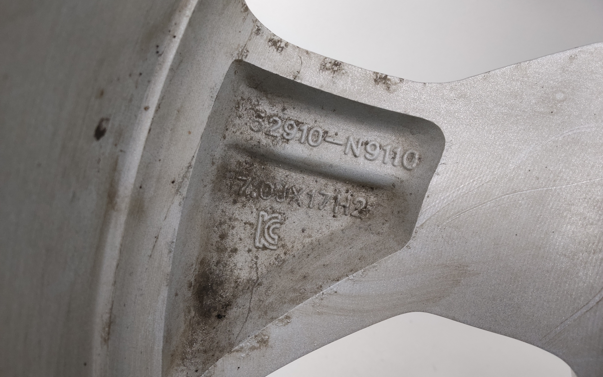 Диск колеса литой Hyundai Tucson 4 R17