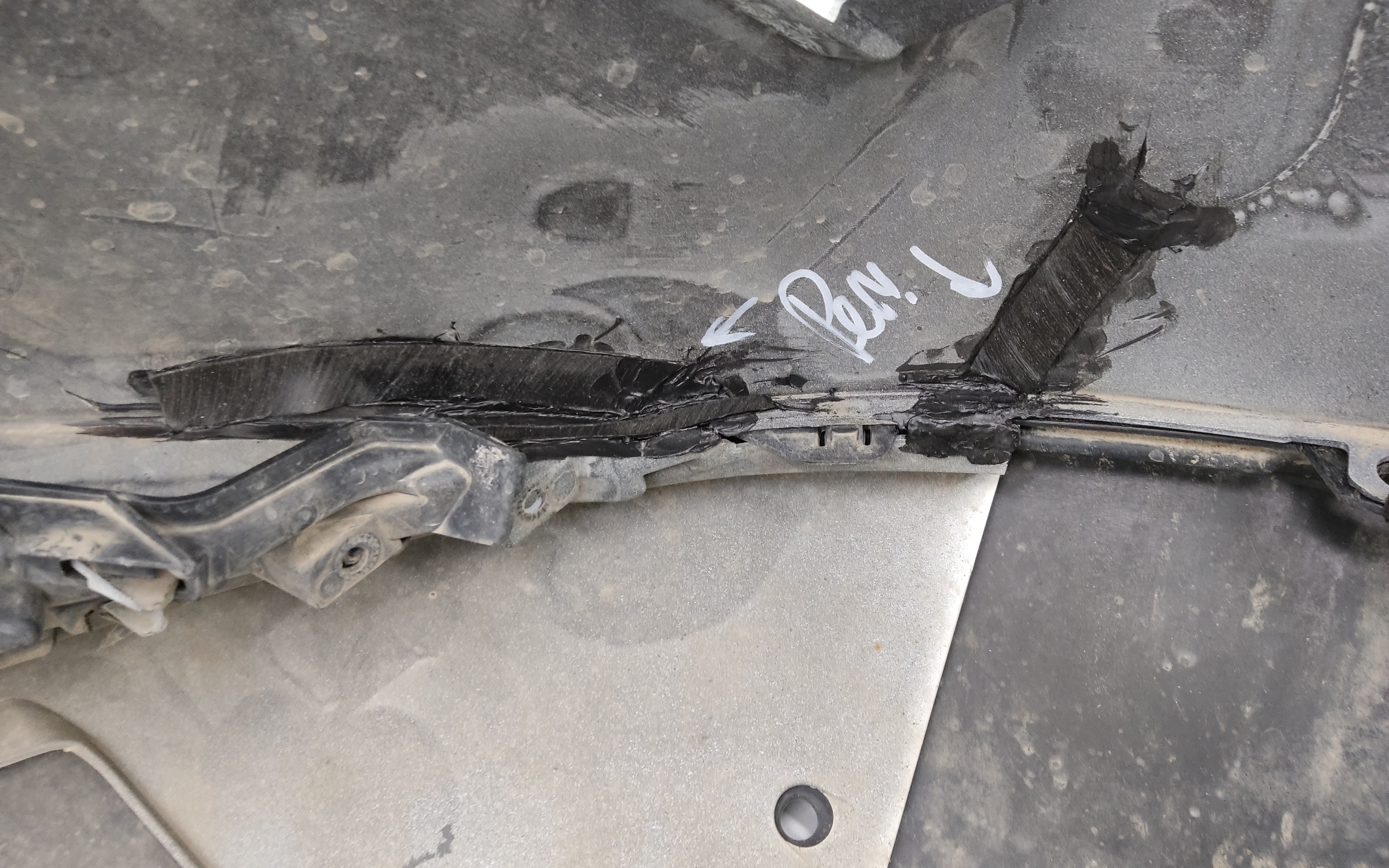 Бампер передний Haval F7 1 Restail