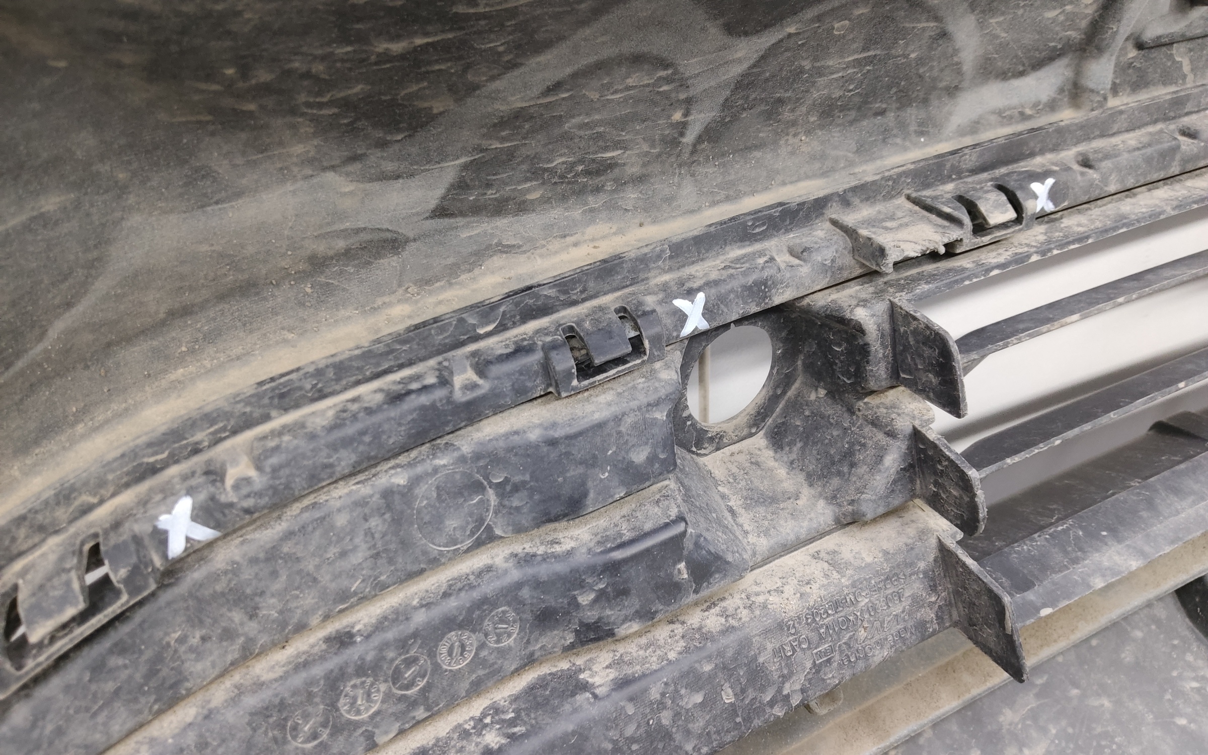 Бампер передний Haval F7 1 Restail