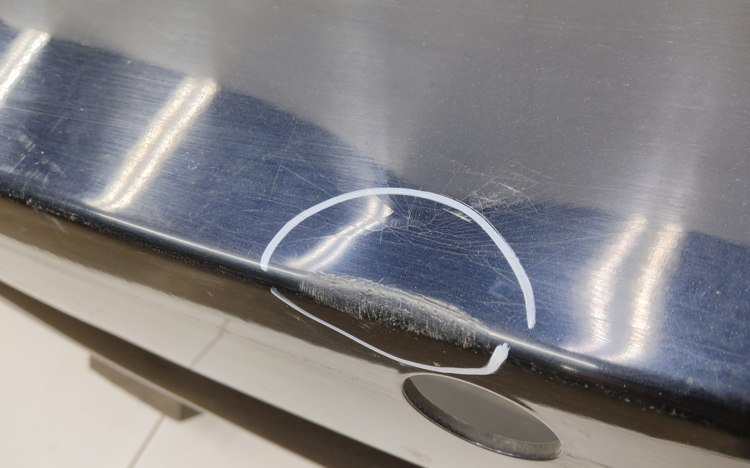 Бампер задний BMW X5 F15 M-paket