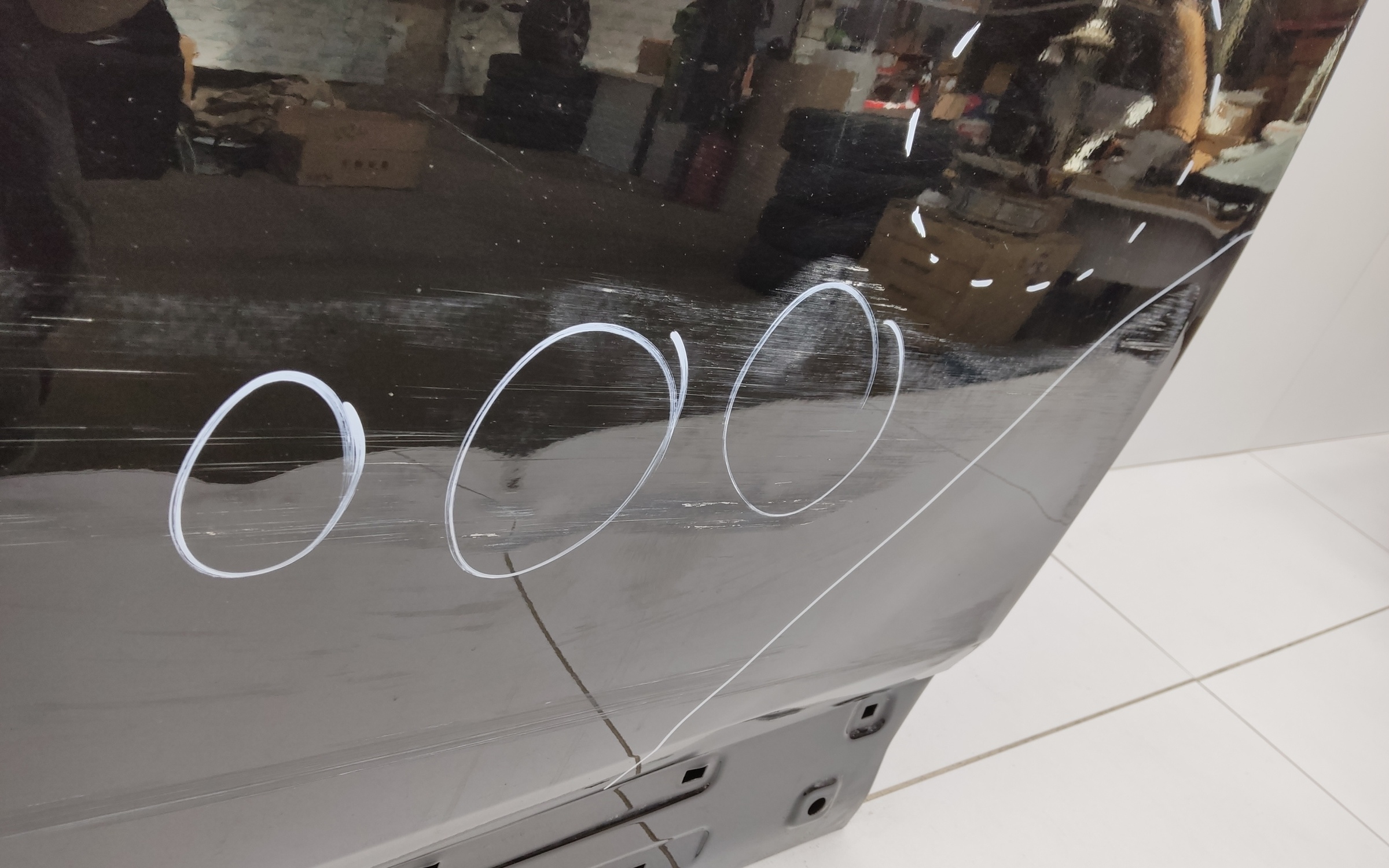 Дверь передняя левая Hyundai Tucson 4