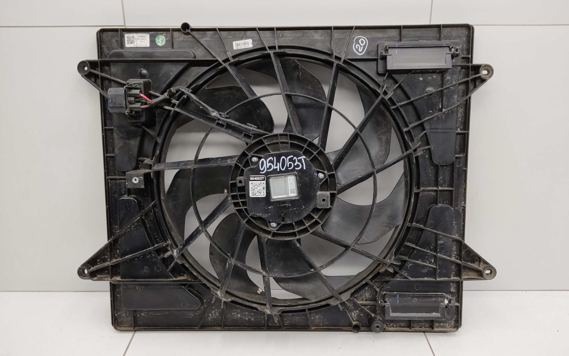 Диффузор вентилятора радиатора Jetour T2