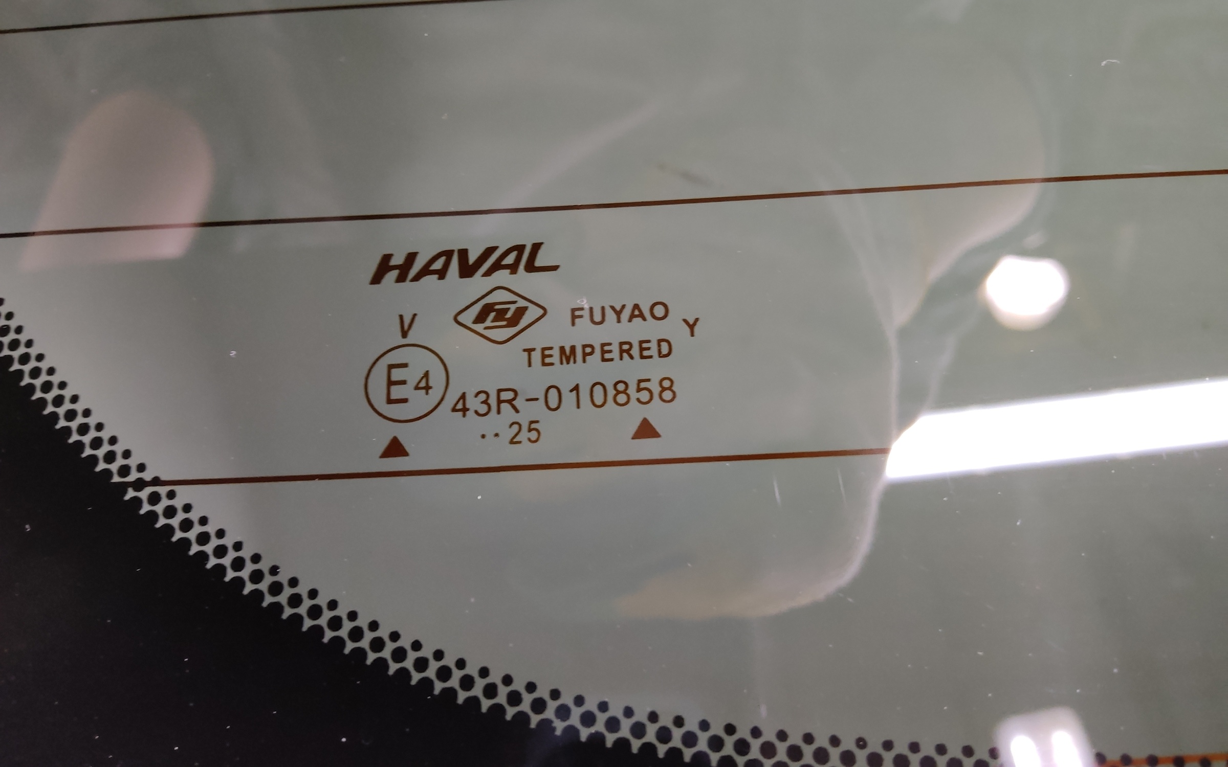 Стекло крышки багажника Haval Jolion