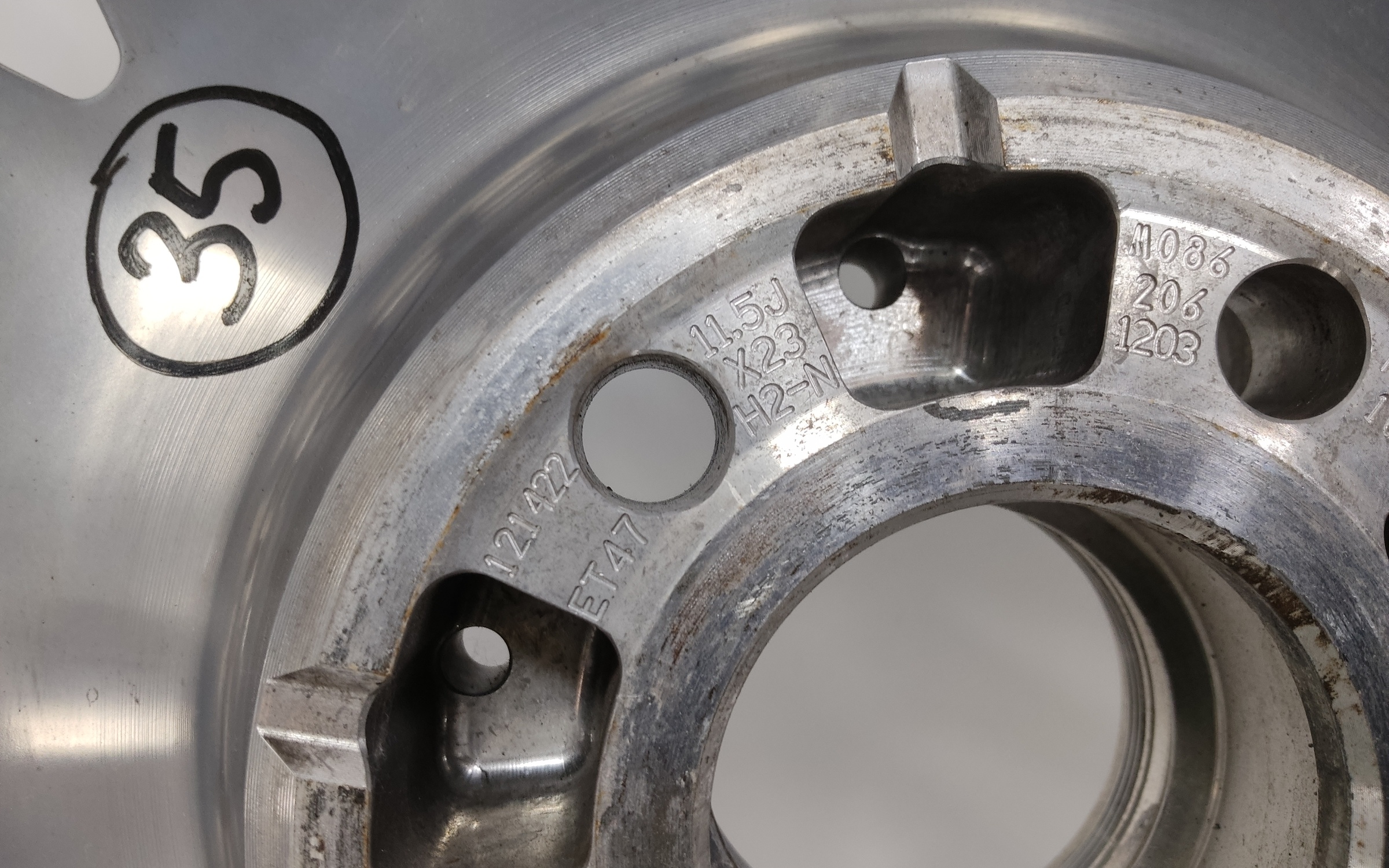 Диск колеса литой задний Mercedes Benz GLS-Klasse X167 Maybach