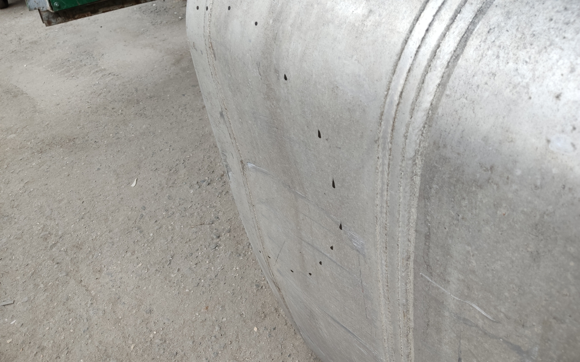 Бак топливный MAN TGS со ступеньками 800л+85л