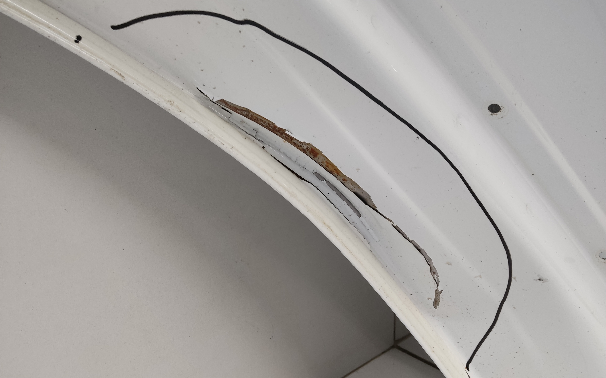 Дверь задняя левая KIA Sportage 4