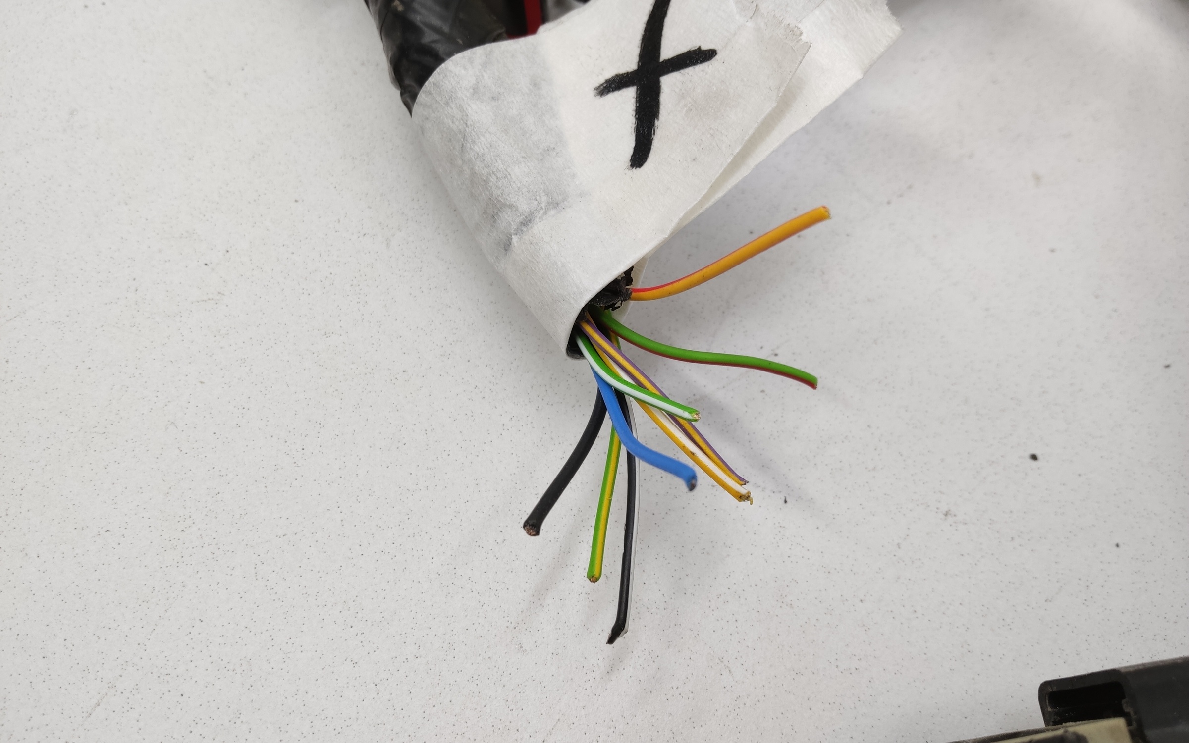 Проводка переднего бампера Jetour T2