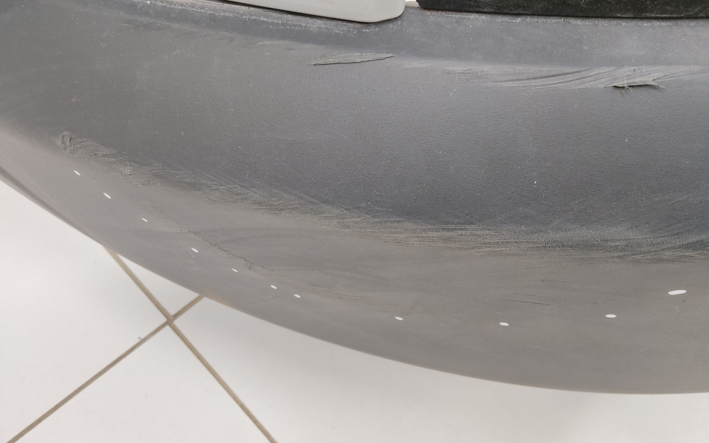 Бампер передний центральная часть Jac T9