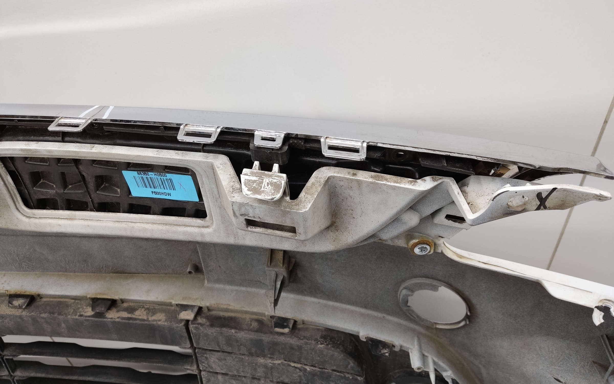 Бампер передний Kia Rio 4 X-Line