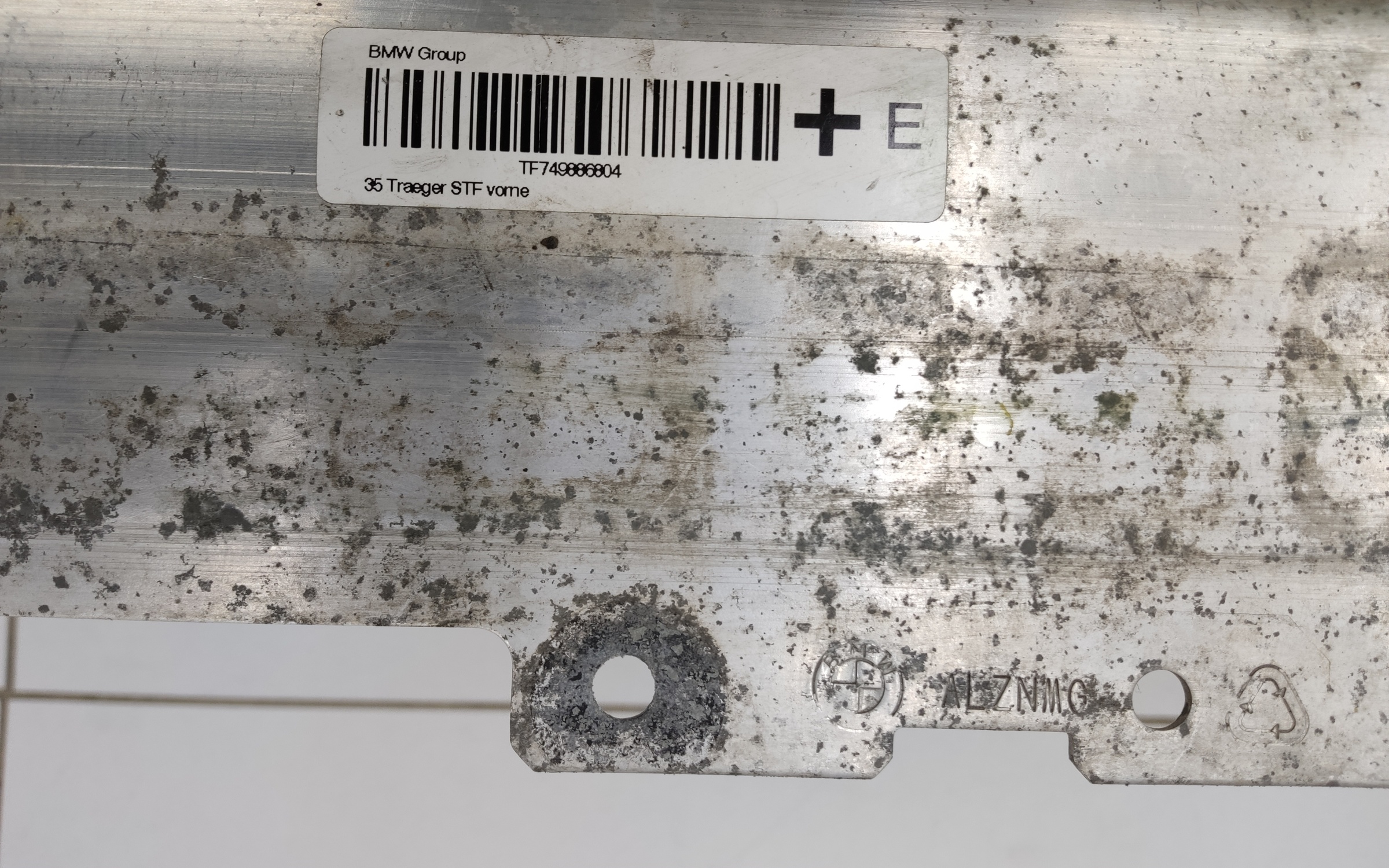 Усилитель переднего бампера BMW 7er G11 Restail