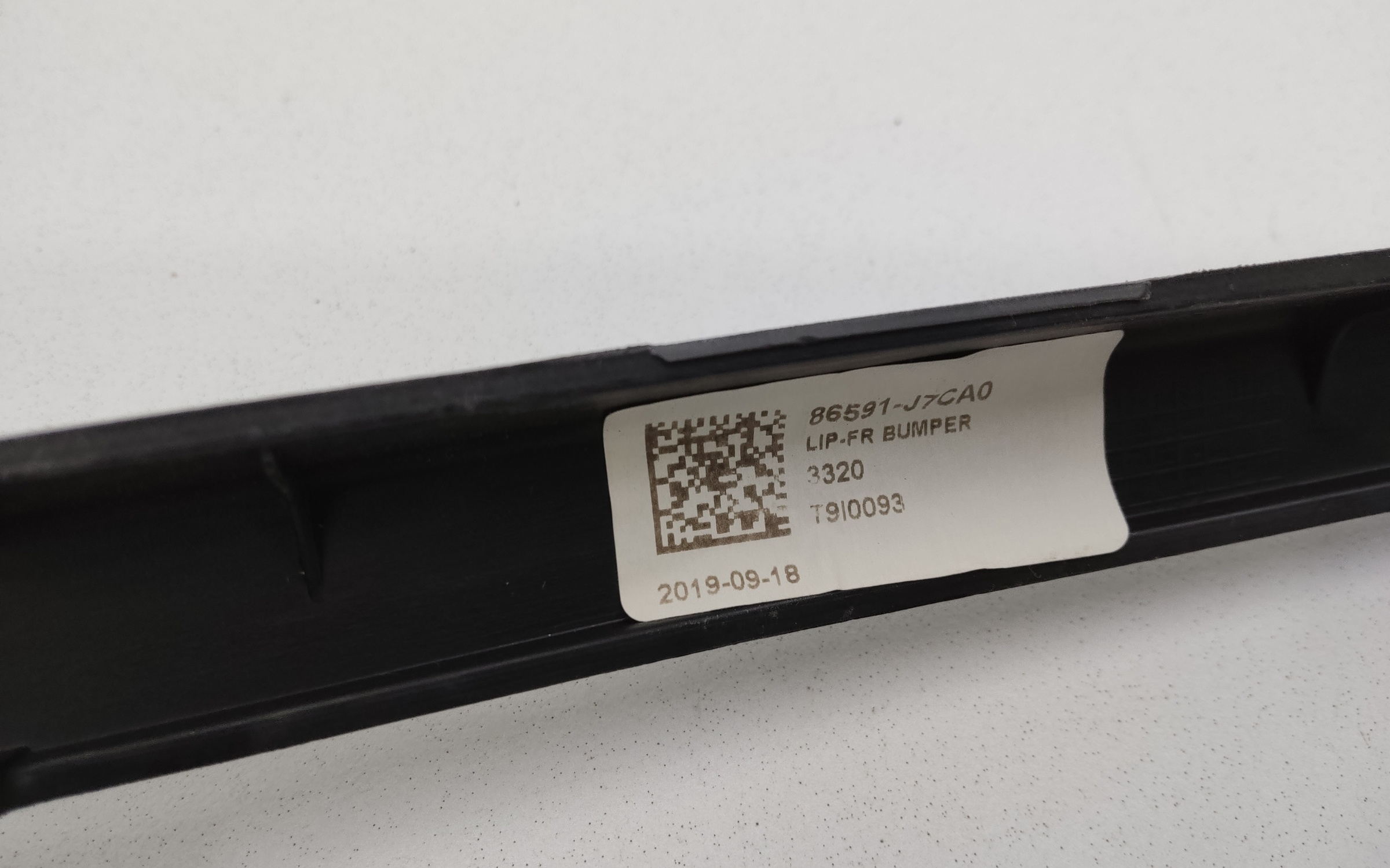 Юбка переднего бампера Kia Ceed 3 Restail GT