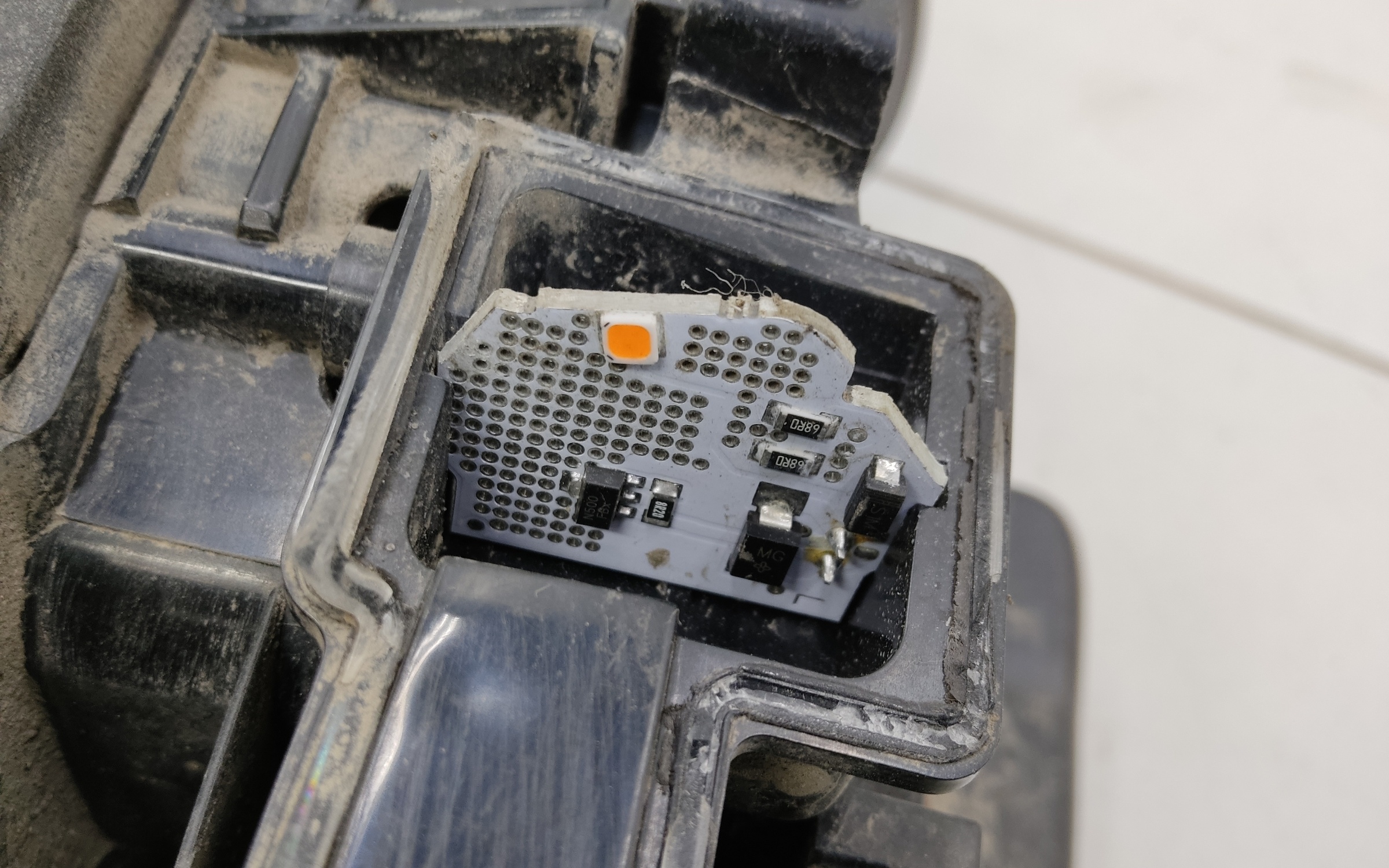 Зеркало левое Lada Largus Restail 7 контактов