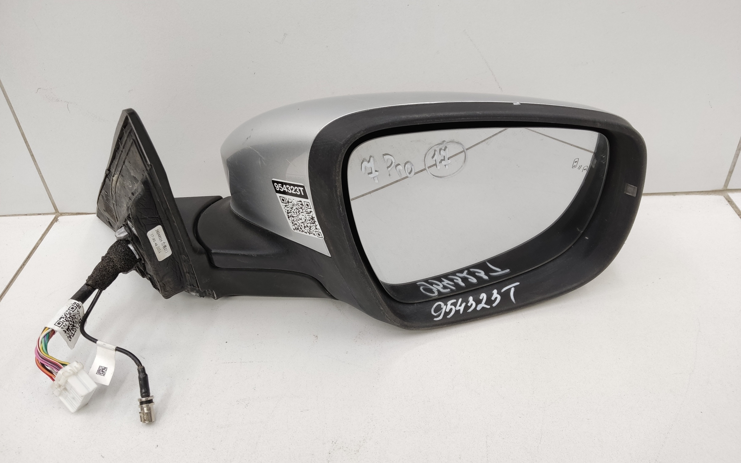 Зеркало правое Chery Tiggo 8 Pro 16+1 контактов под камеру