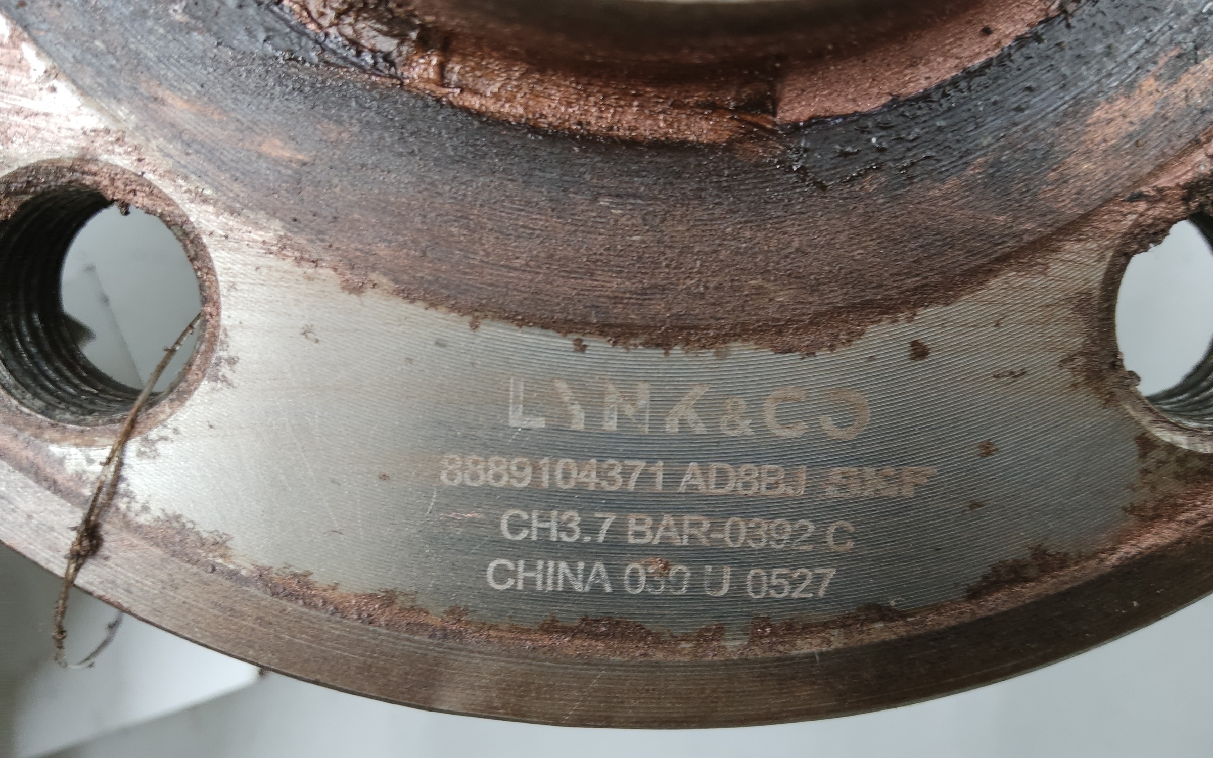 Кулак поворотный передний левый Geely Tugella