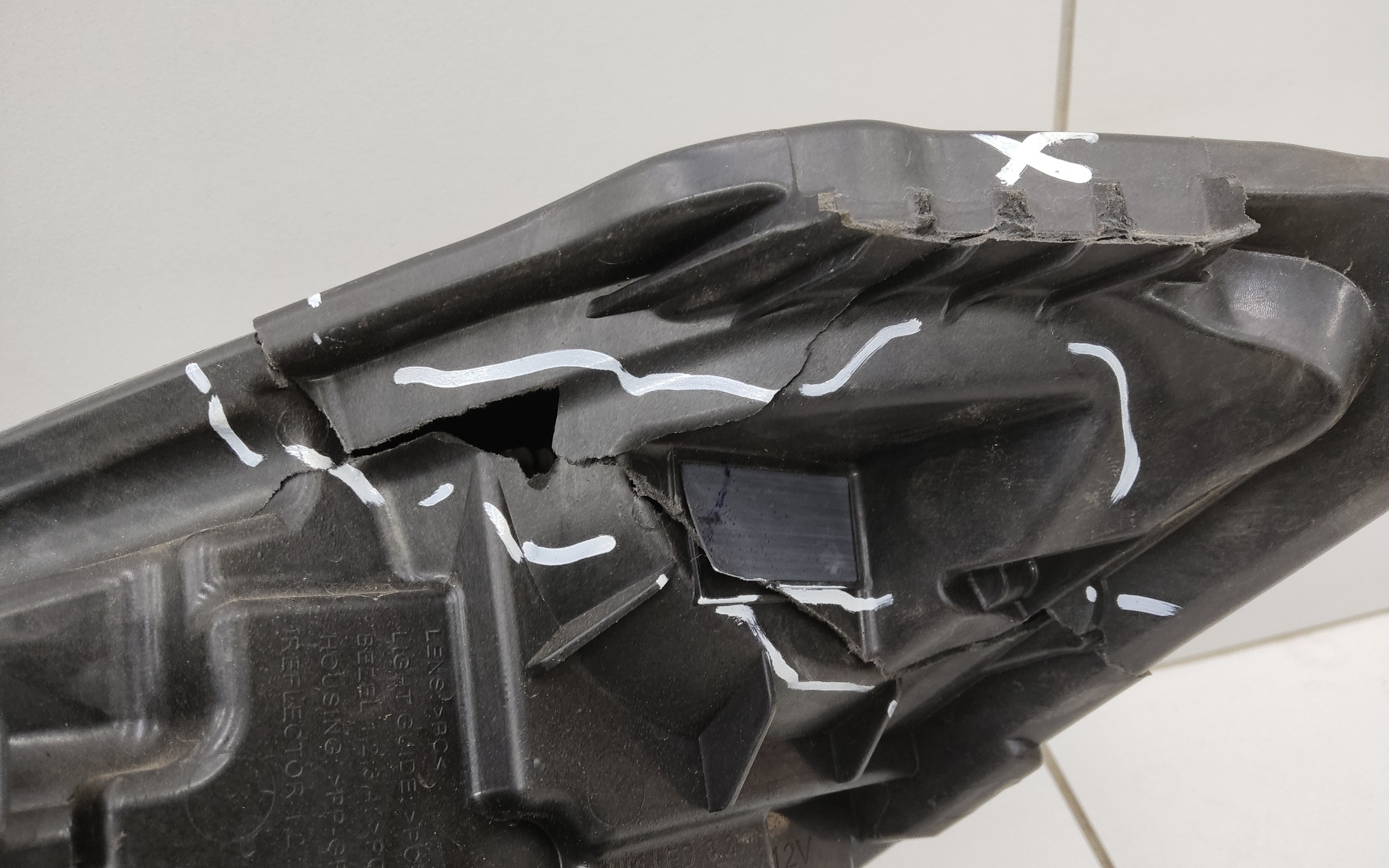 Фара передняя правая Chery Tiggo 7 Pro Max Restail LED