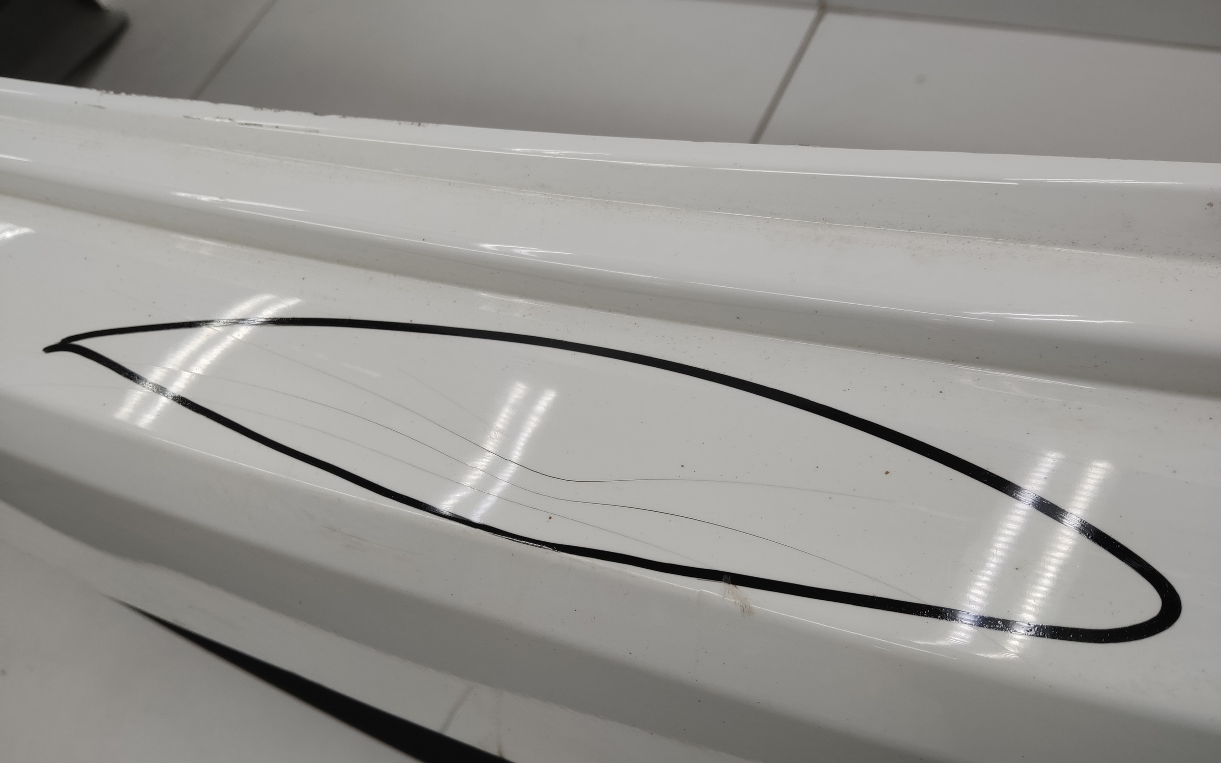 Бампер задний Kia Rio 4 Restail