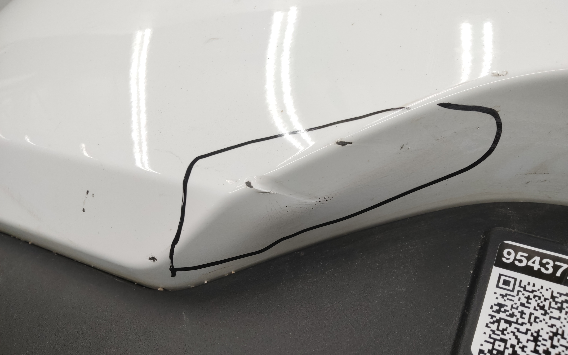 Бампер задний Kia Rio 4 Restail